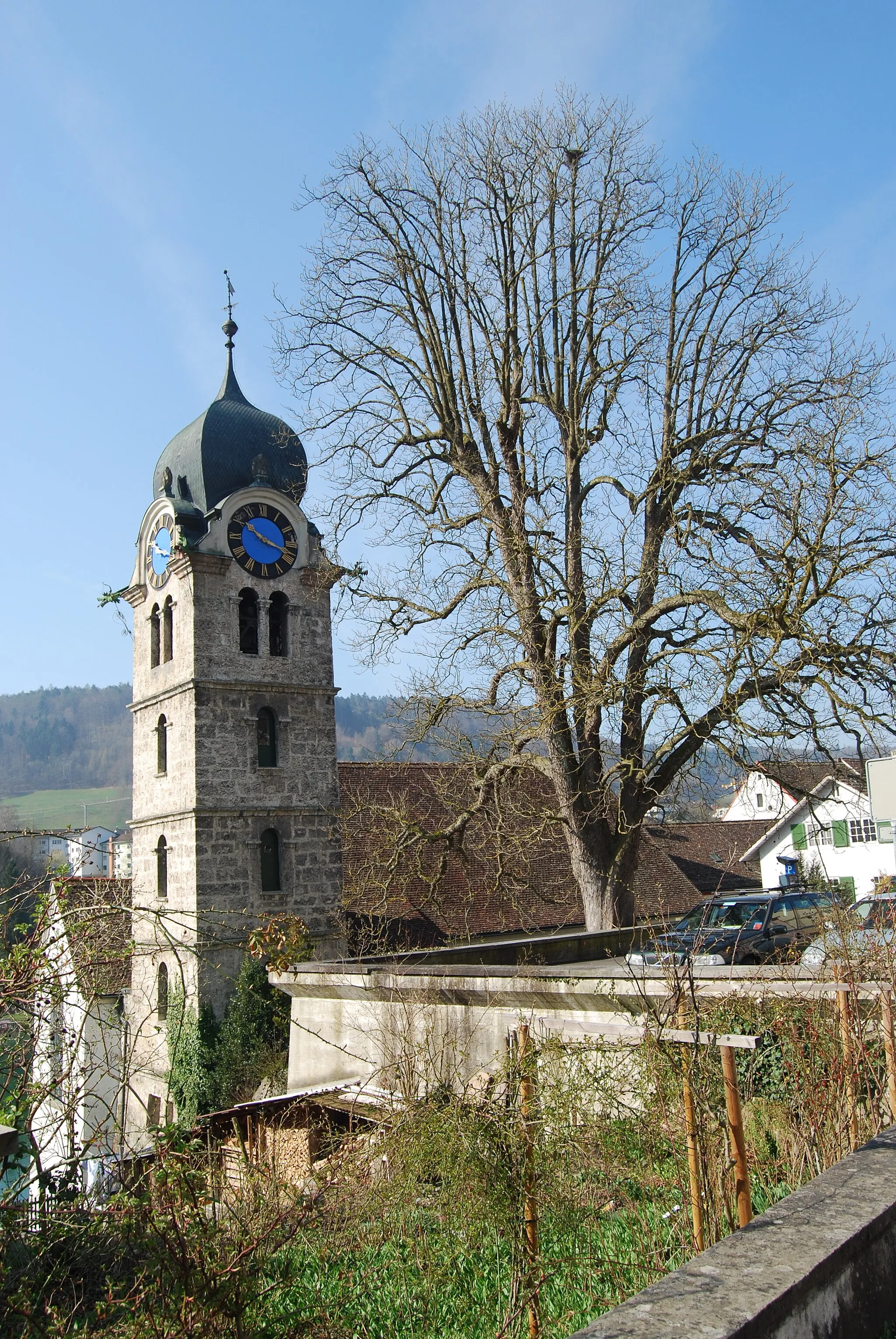 Photo showing: Church of Eglisau, canton of Zürich, Switzerland