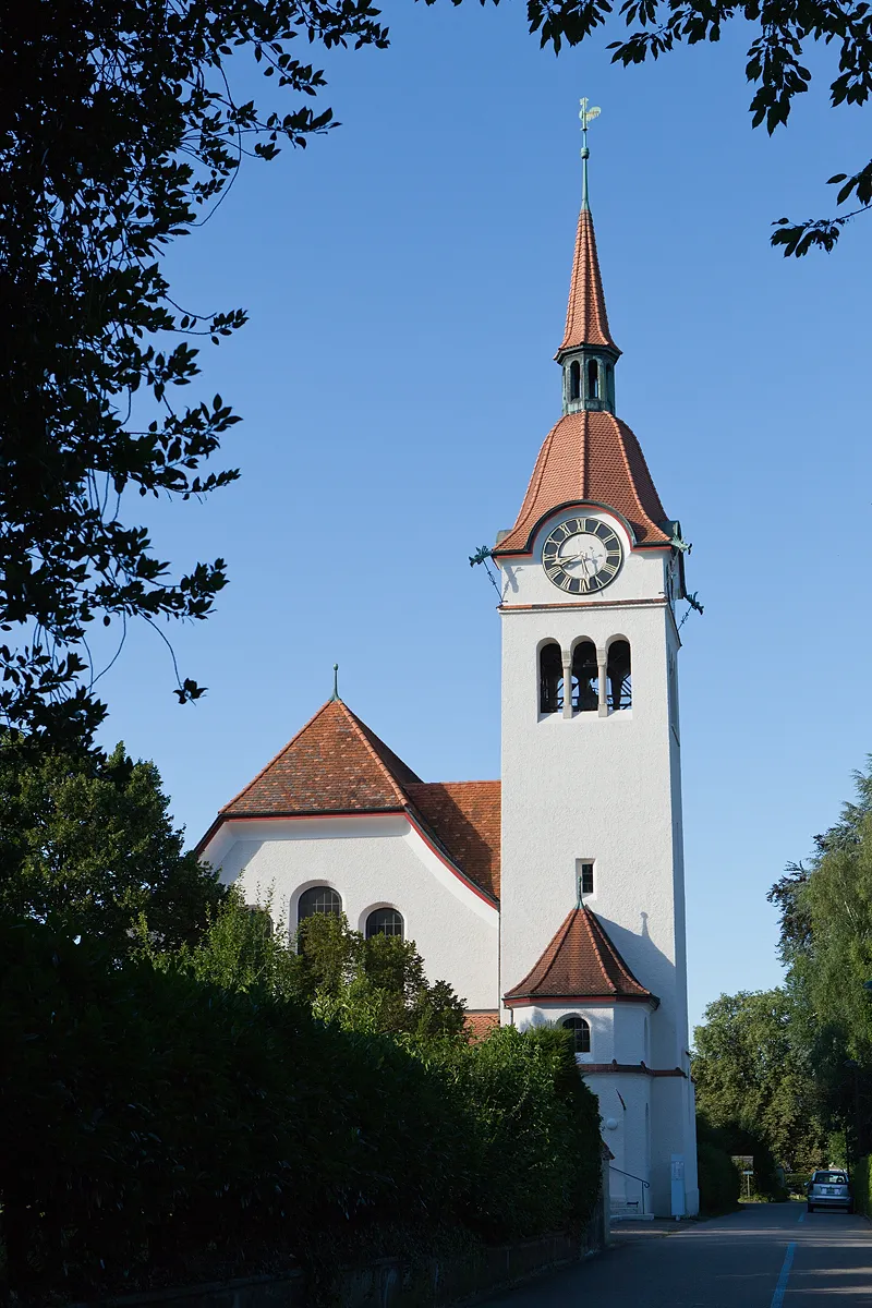 Photo showing: Reformierte Kirche in Arlesheim