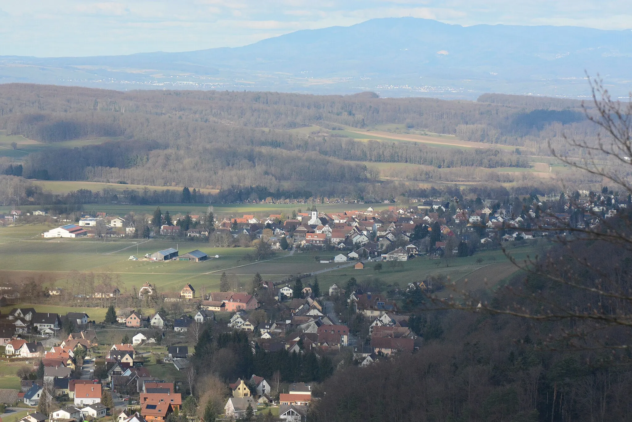 Photo showing: Rodersdorf SO (Bildmitte)