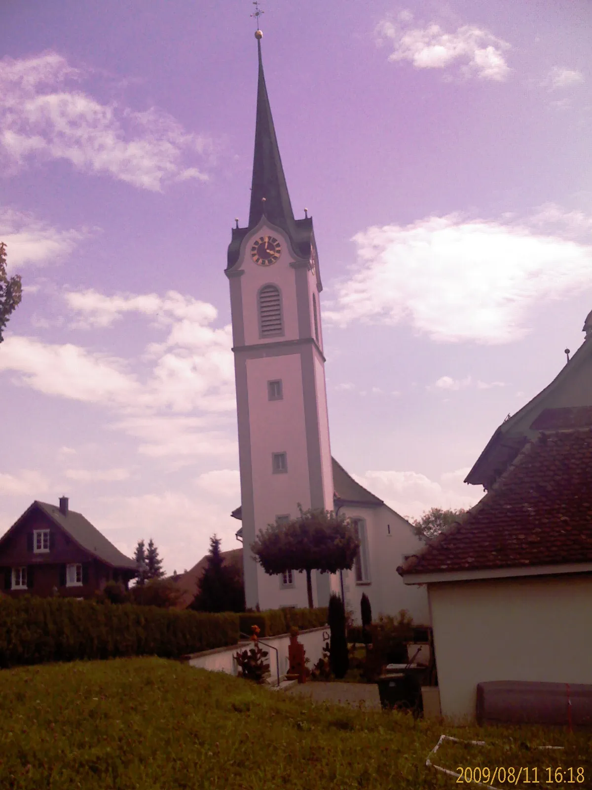 Photo showing: Church of Abtwil, canton of Aargau, Switzerland