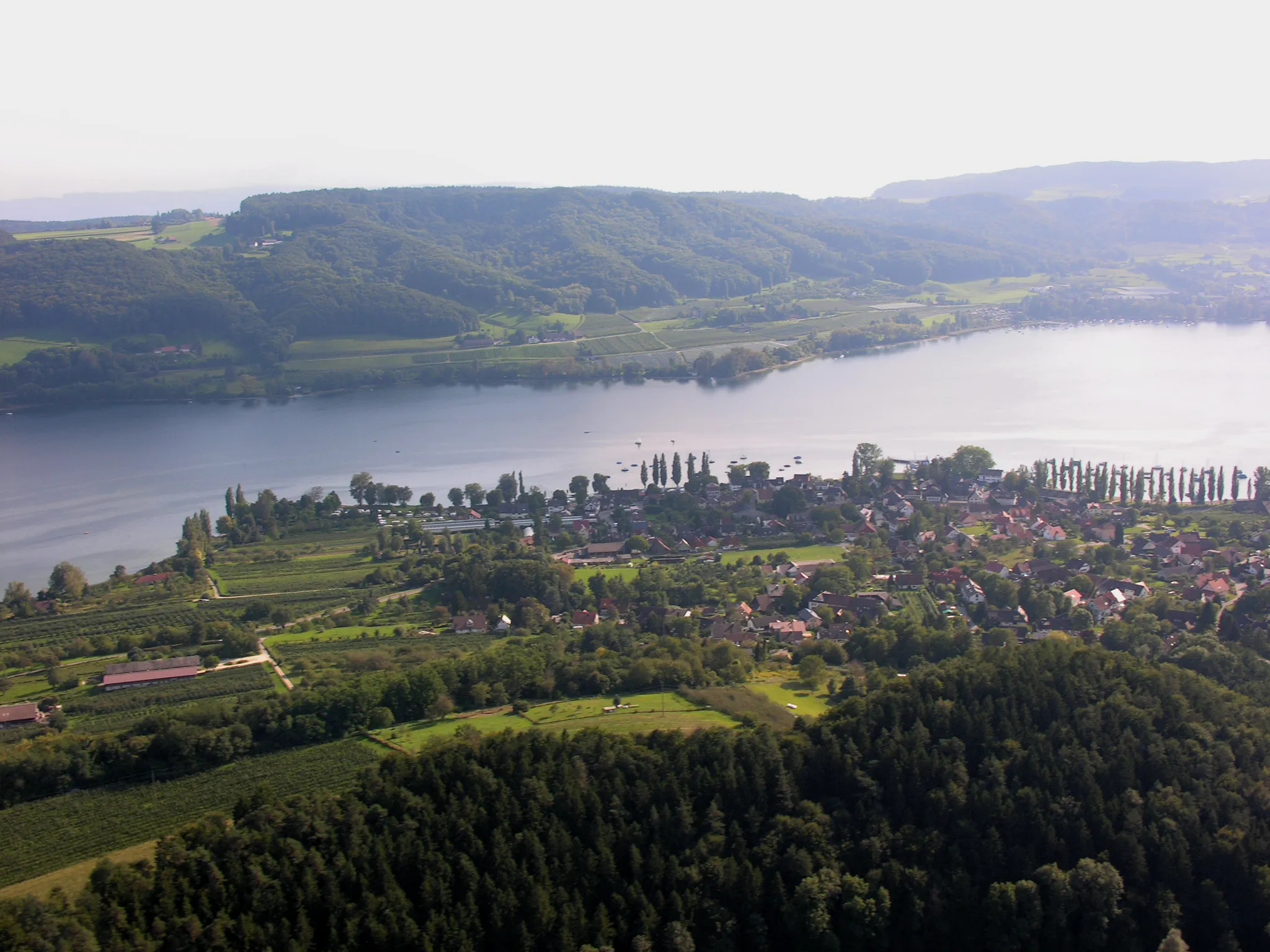 Photo showing: Germany, Baden-Württemberg,

aerial view of Wangen