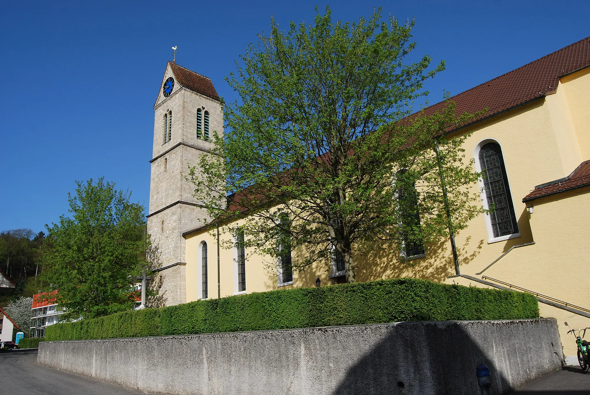 Photo showing: Church of Oberbuchsiten, canton of Solothurn, Switzerland