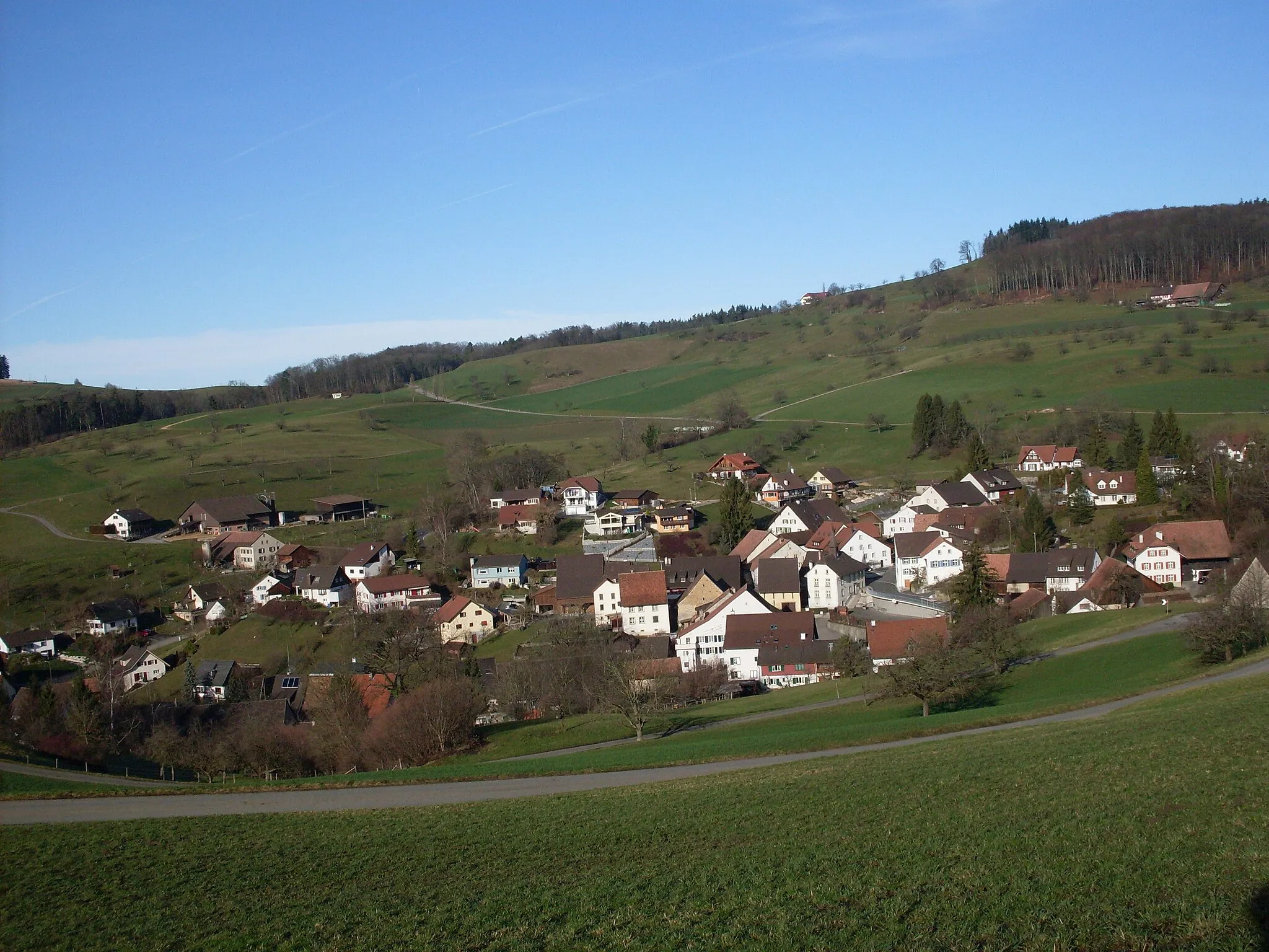 Photo showing: Blick auf Hemmiken, Baselland