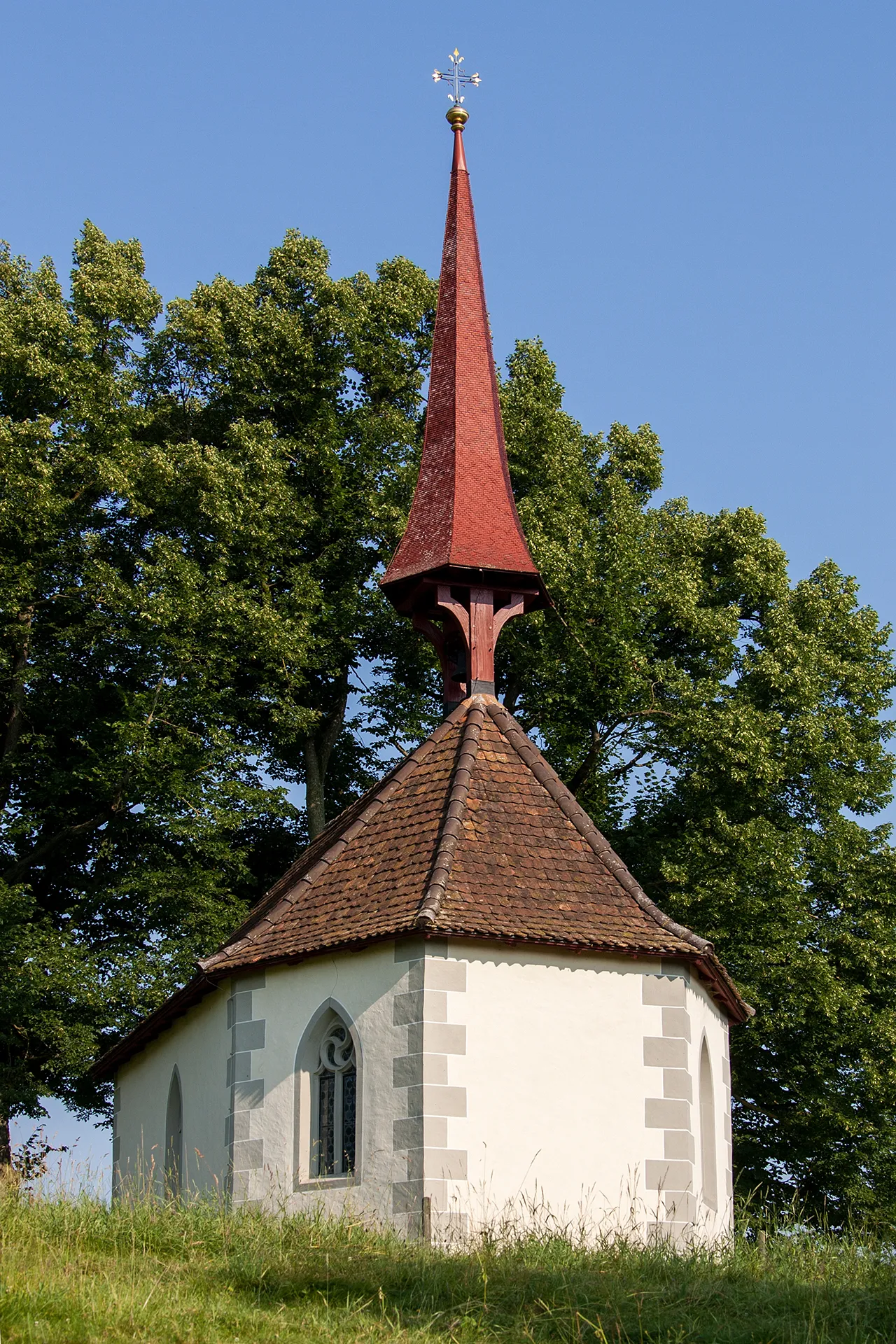 Photo showing: Schlosskapelle Wyher in Ettiswil (LU)