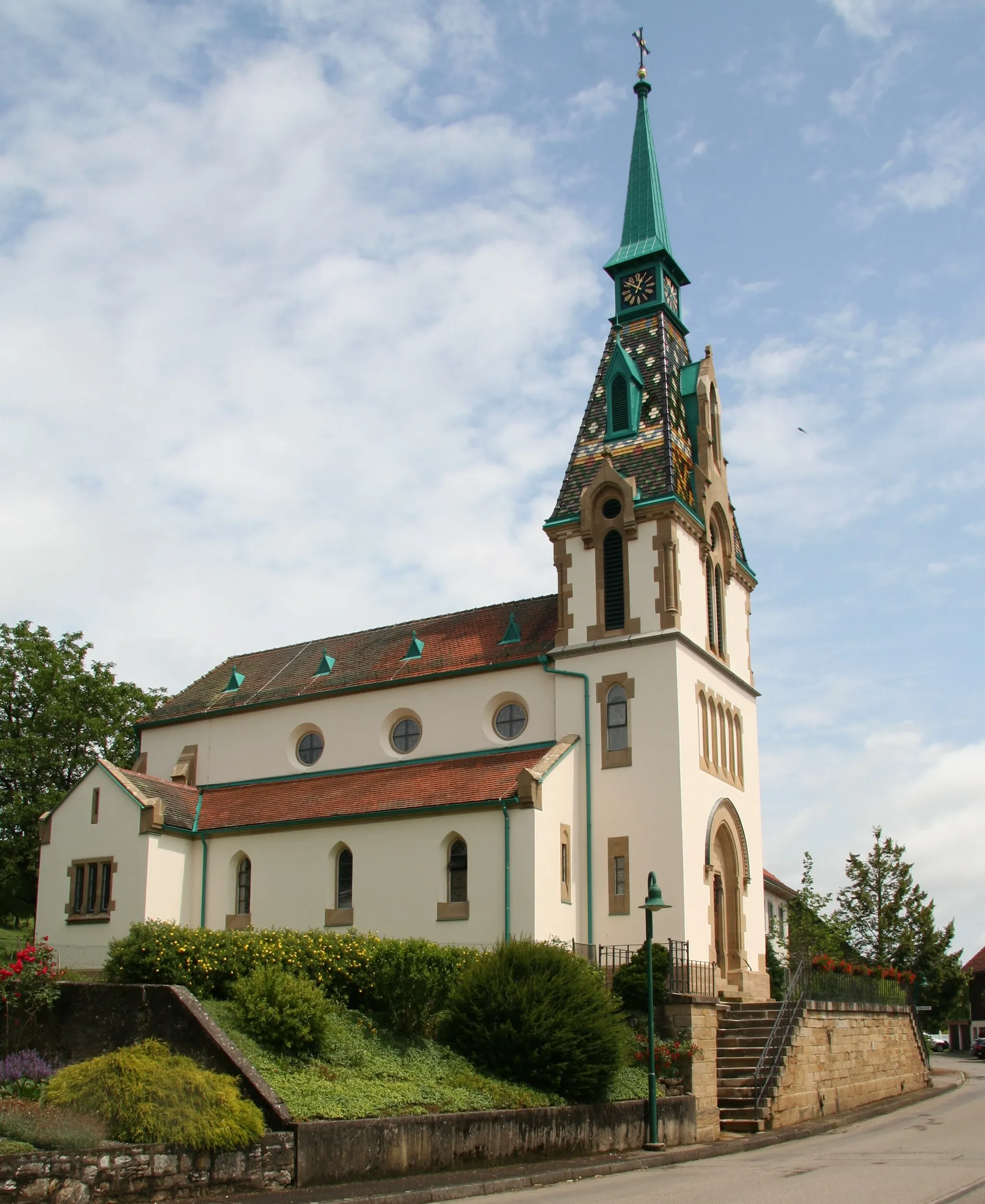 Photo showing: Kirche in Stetten (Hohentengen)