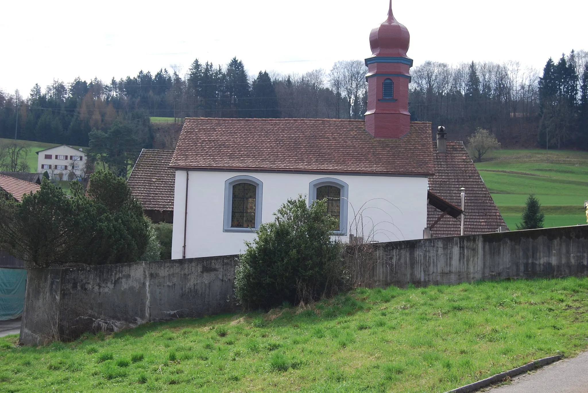 Photo showing: Church of Böbikon, canton of Aargau, Switzerland