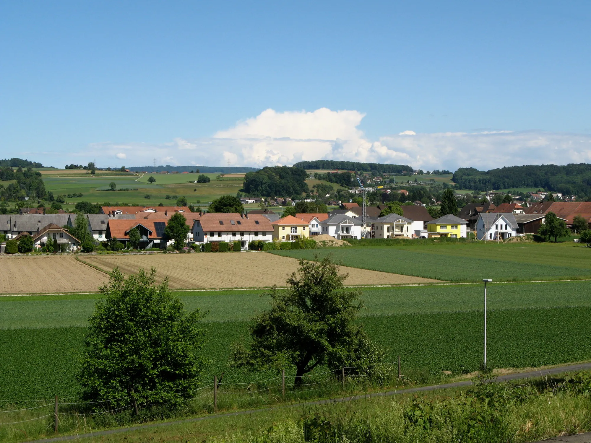 Photo showing: Ansicht von Hendschiken