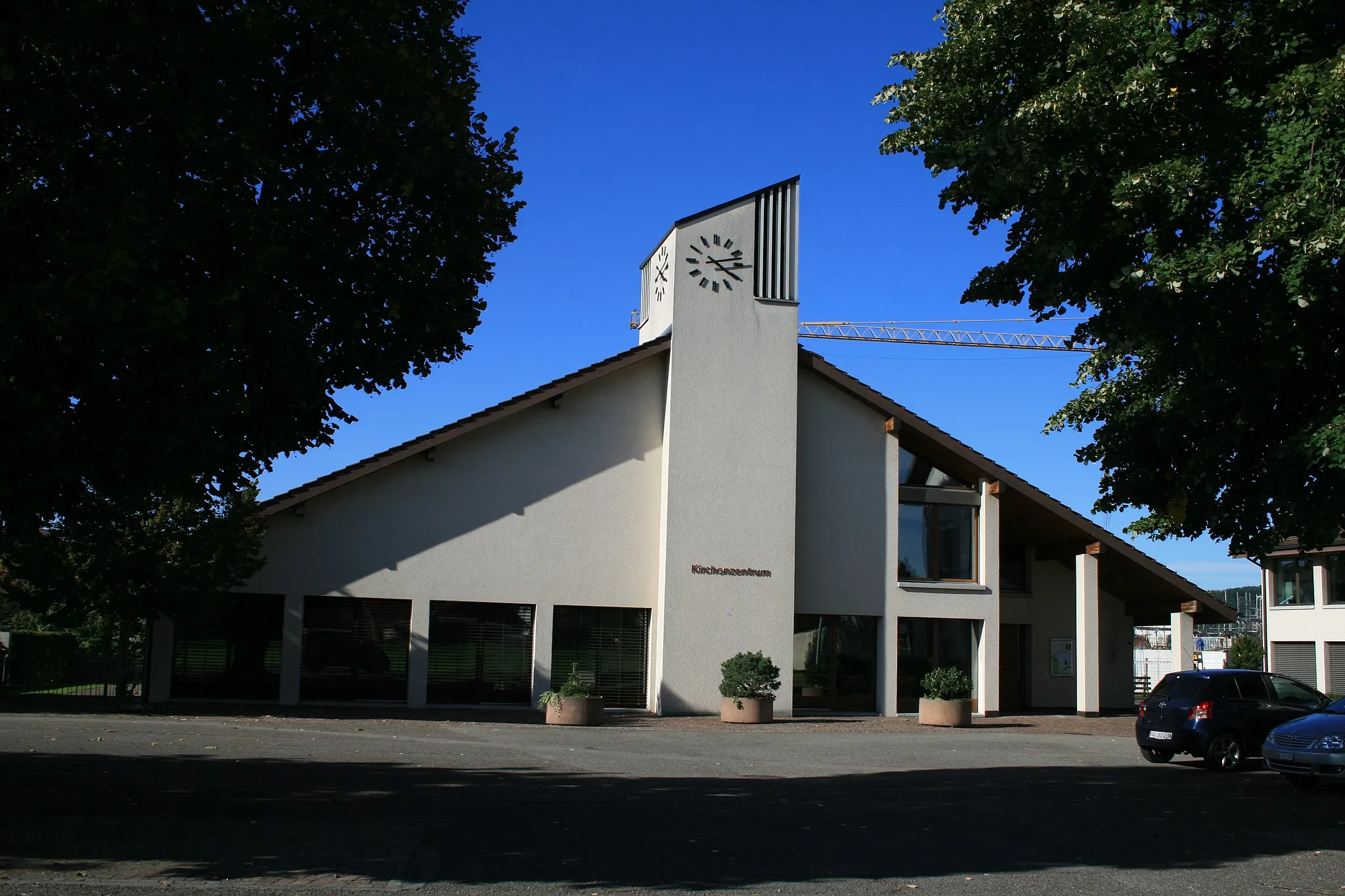 Photo showing: Reformierte Kirche Hendschiken