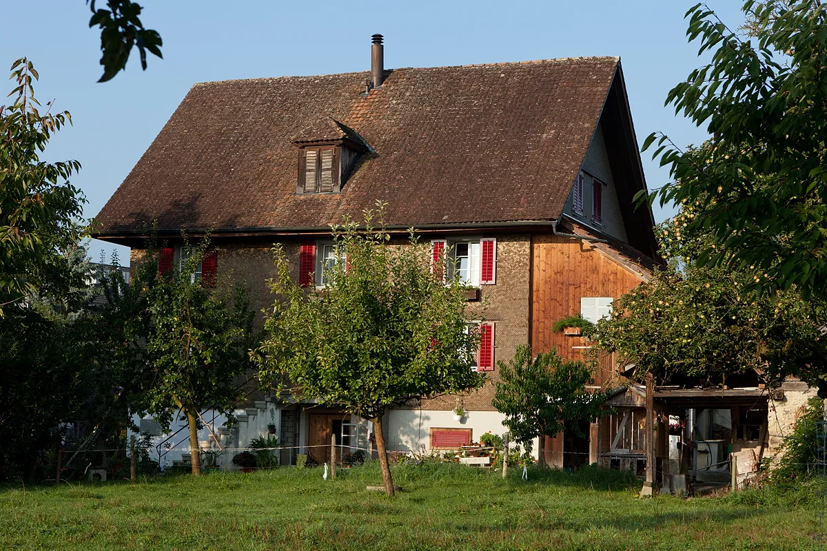 Photo showing: Geburtshaus der Verena Bütler (Heilige Mutter Maria Bernarda) in Auw (AG)