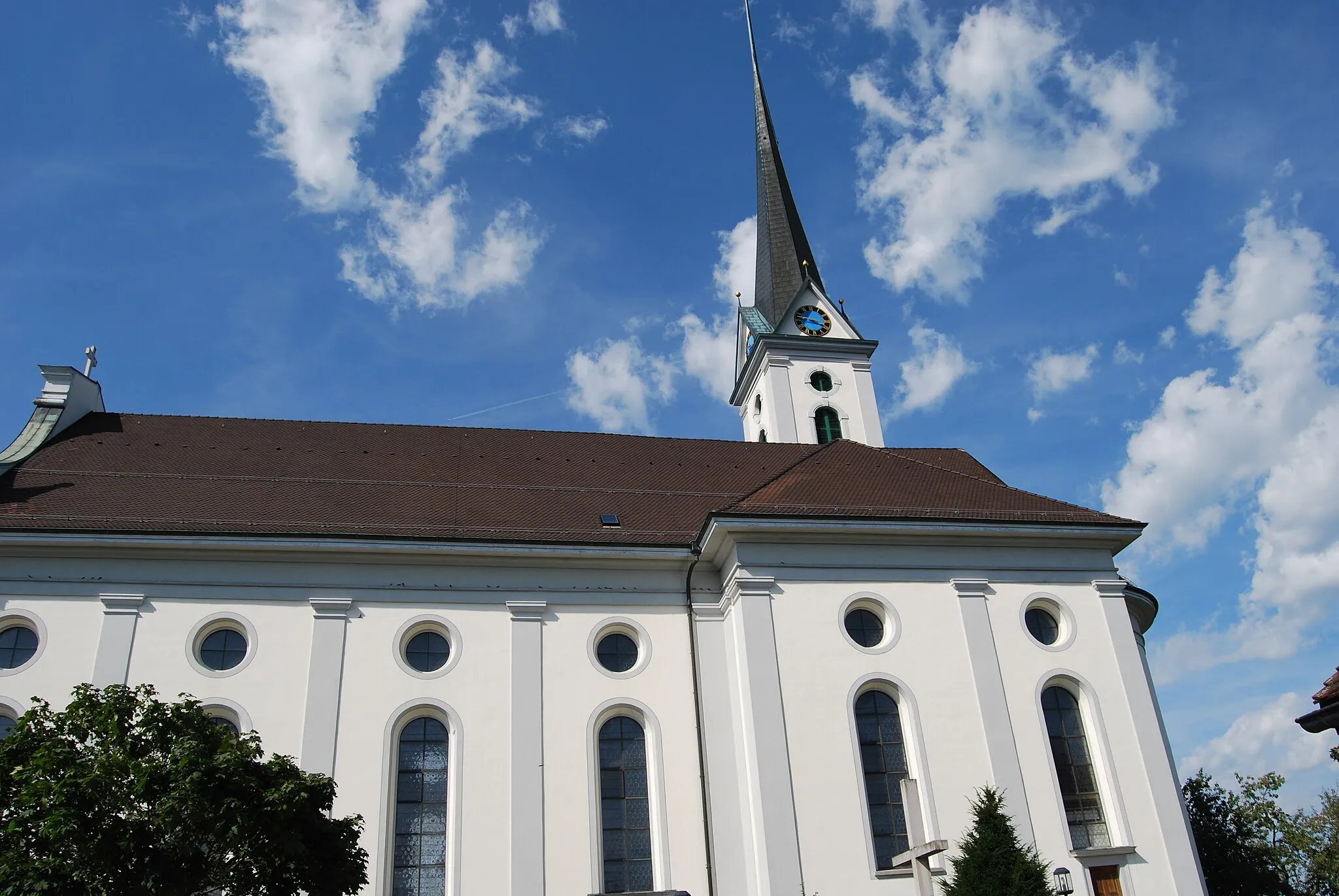 Photo showing: Church of Rain, canton of Lucerne, Switzerland