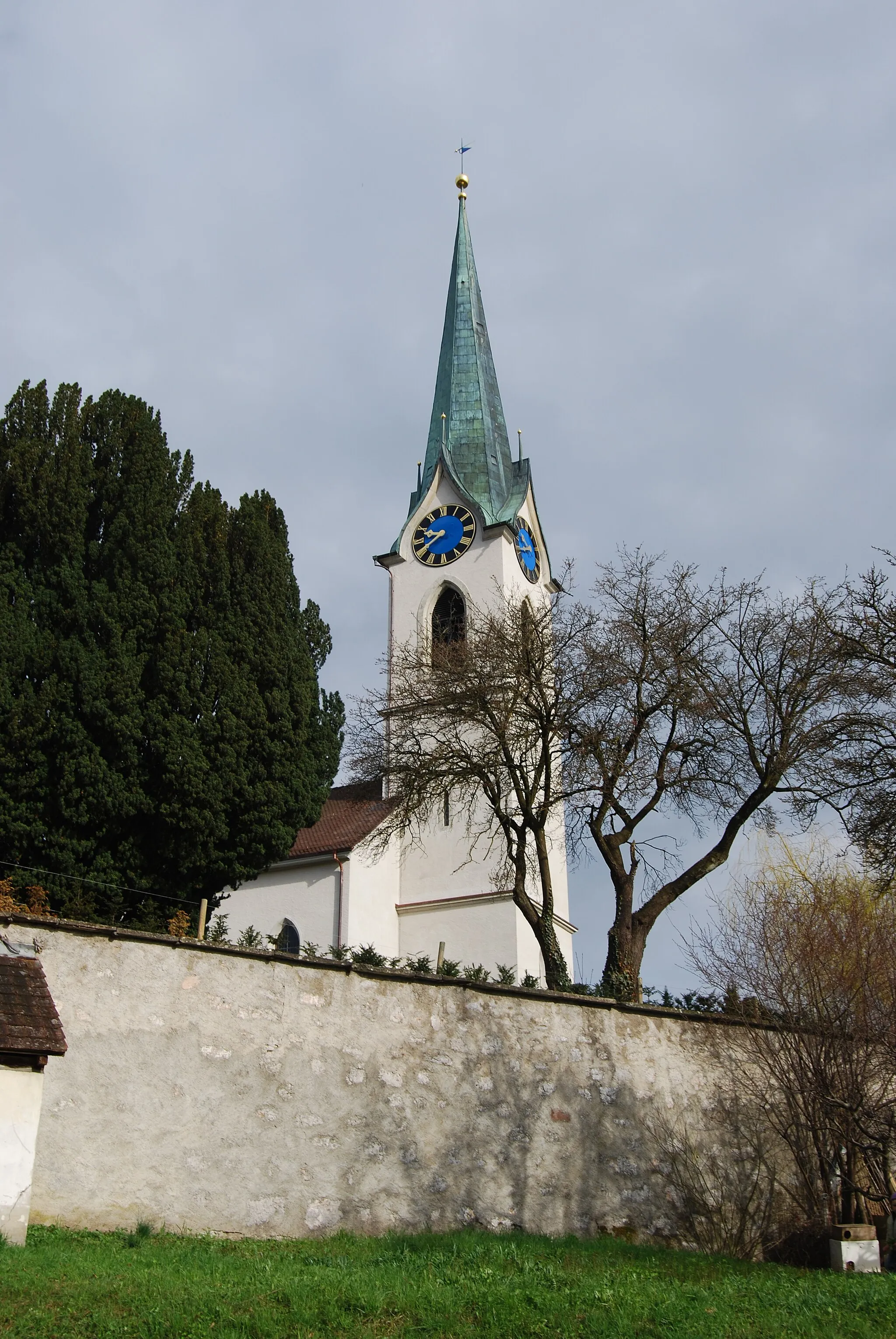 Photo showing: Church of Niederweningen, canton of Zürich, Switzerland