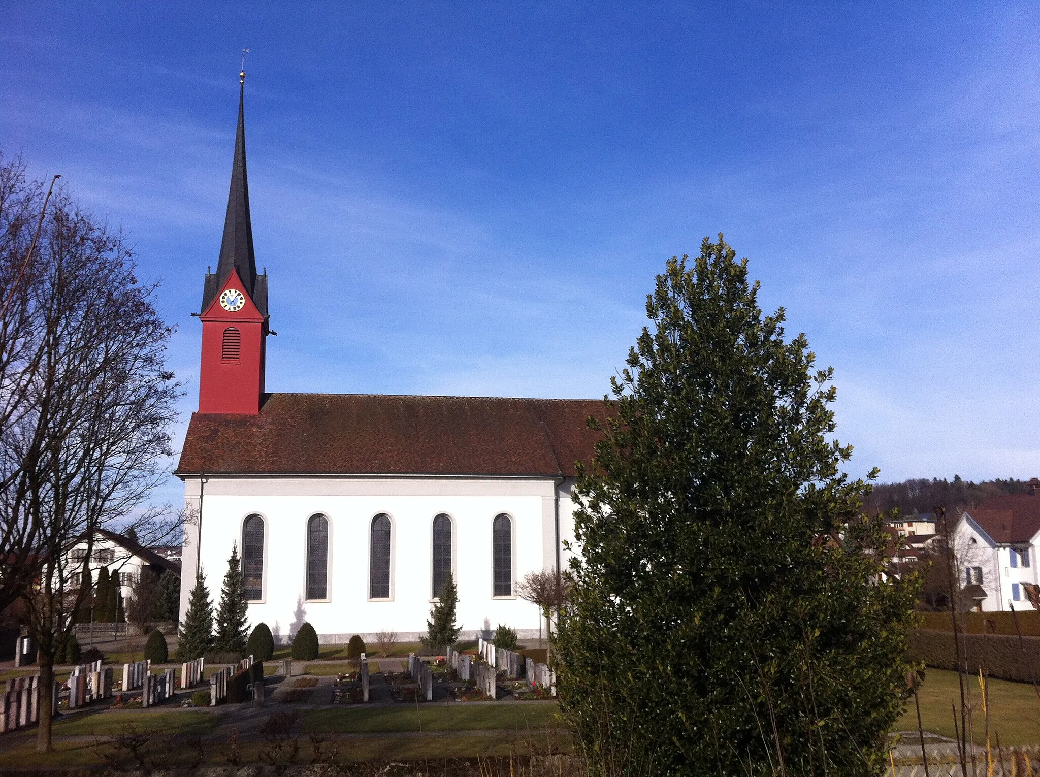 Photo showing: Kirche Waltenschwil