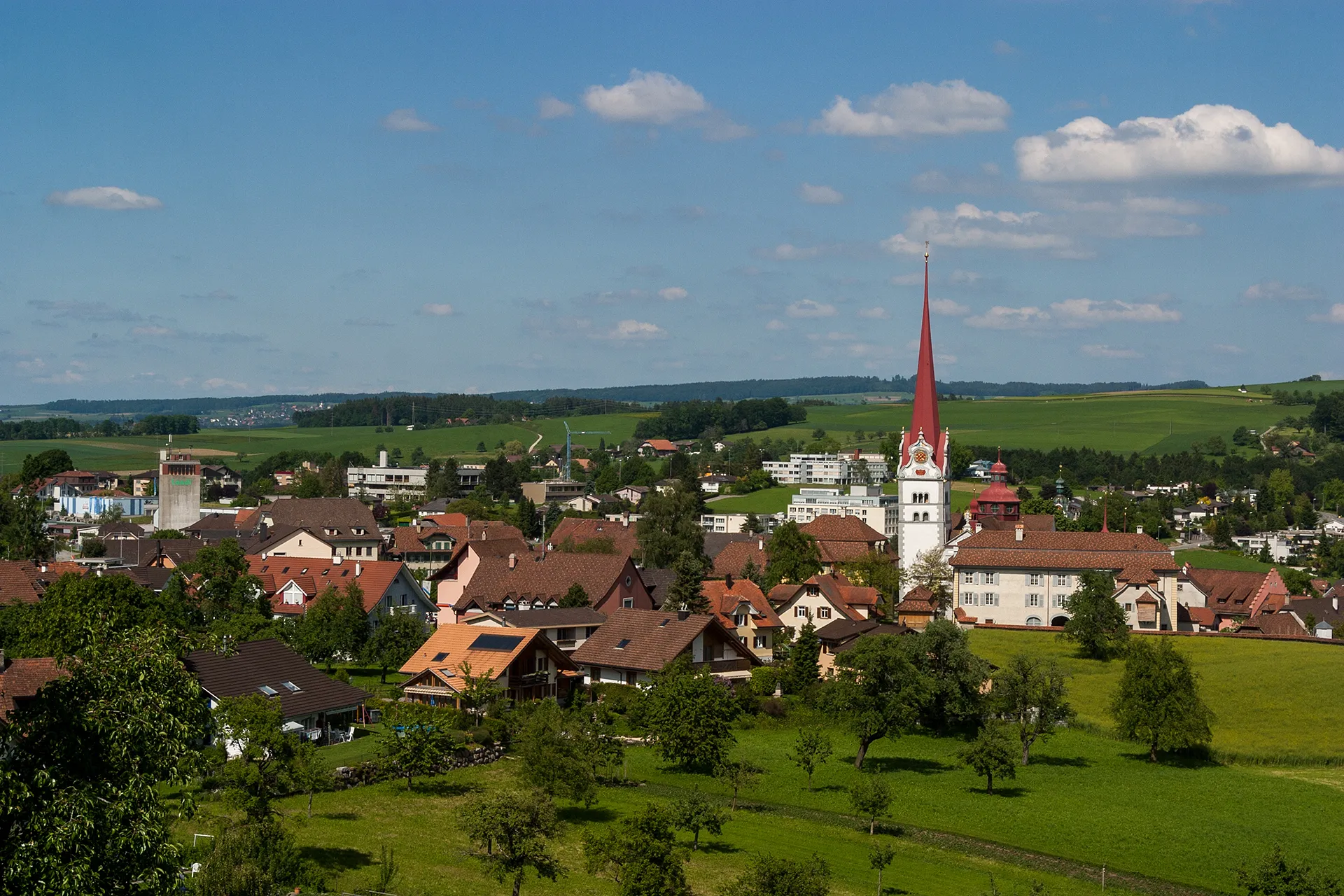 Photo showing: Beromünster