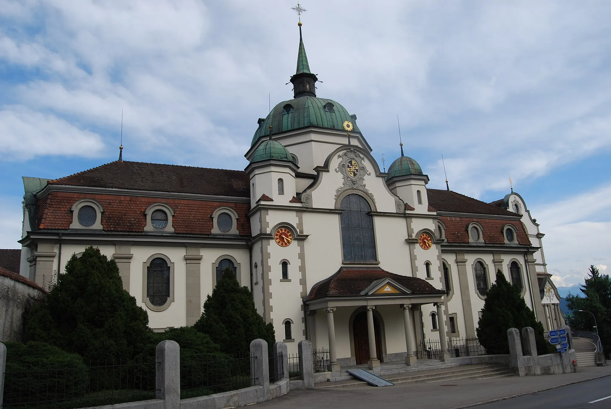 Photo showing: Abbey church Eschenbach, canton of Lucerne, Switzerland