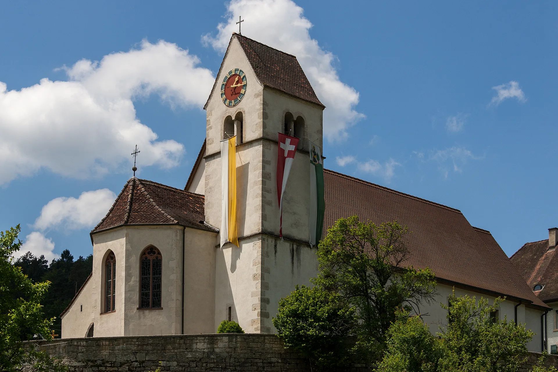 Photo showing: Kirche in Dittingen (BL)