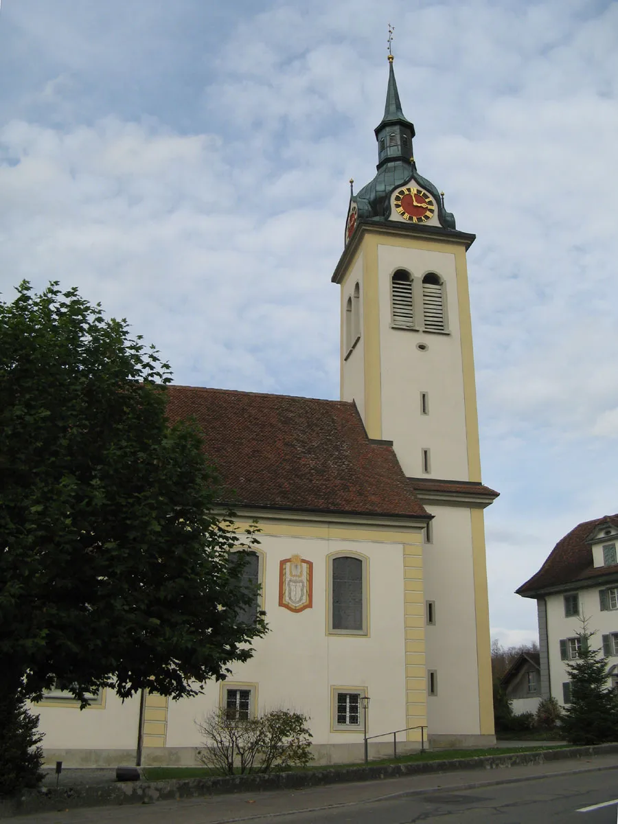 Photo showing: Katholische Kirche Sarmenstorf, Kanton Aargau, Schweiz