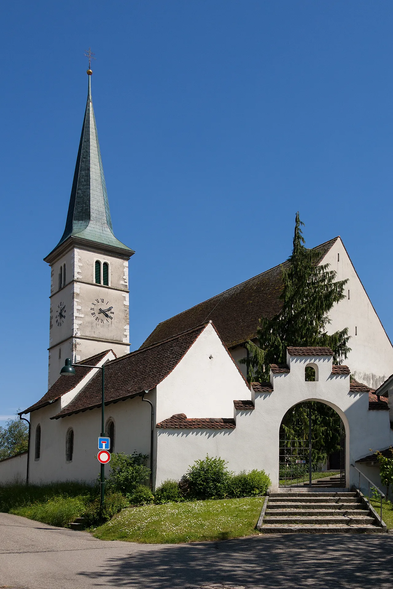 Photo showing: Kirche in Therwil (BL)