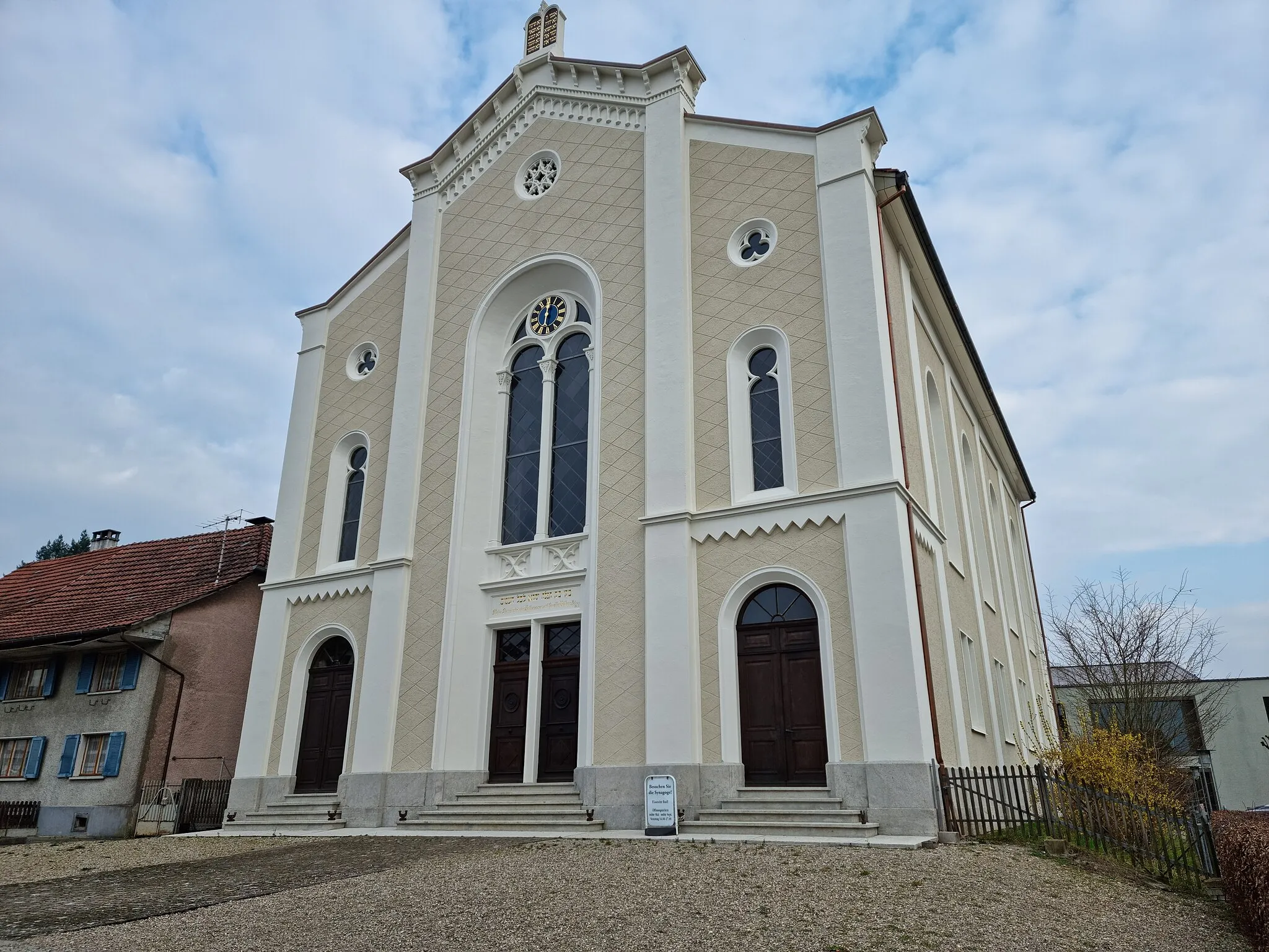 Photo showing: Lengnau Synagogue, March 3 2023
After the 2021/2022 renovation