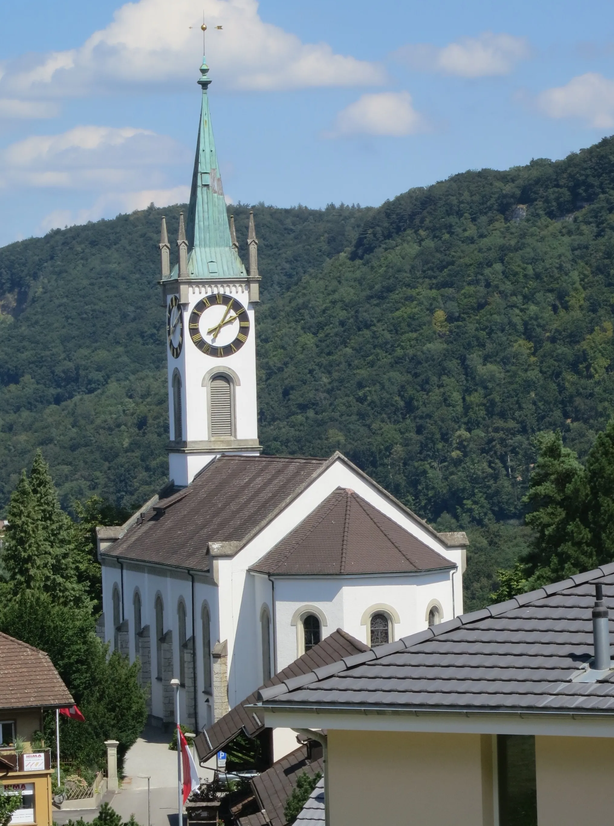 Photo showing: Kirche Vorderrein AG, Schweiz