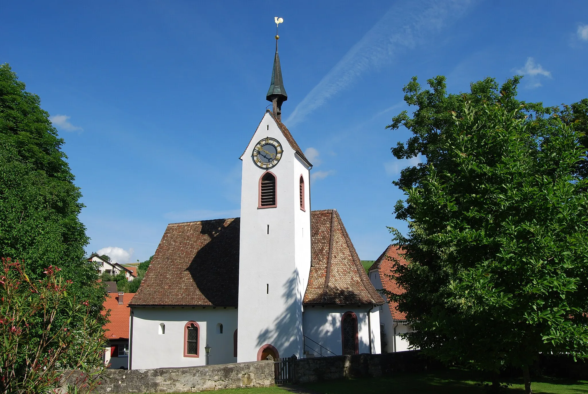 Photo showing: Church of Bennwil, canton of Basel-Country, Switzerland