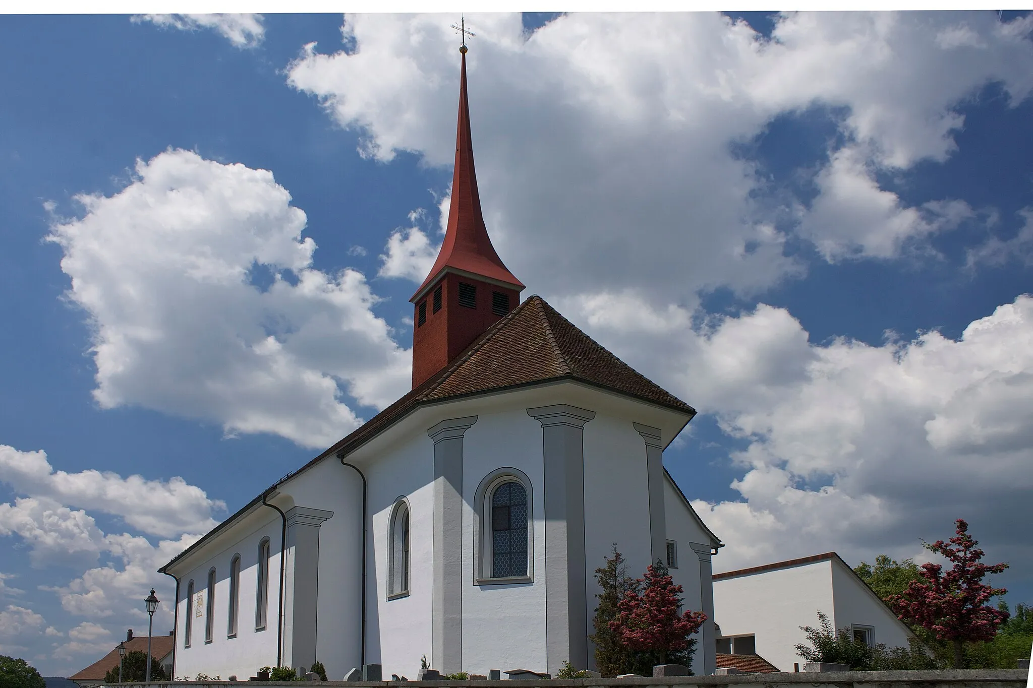 Photo showing: Kath. Kirche St. Gallus in Büron