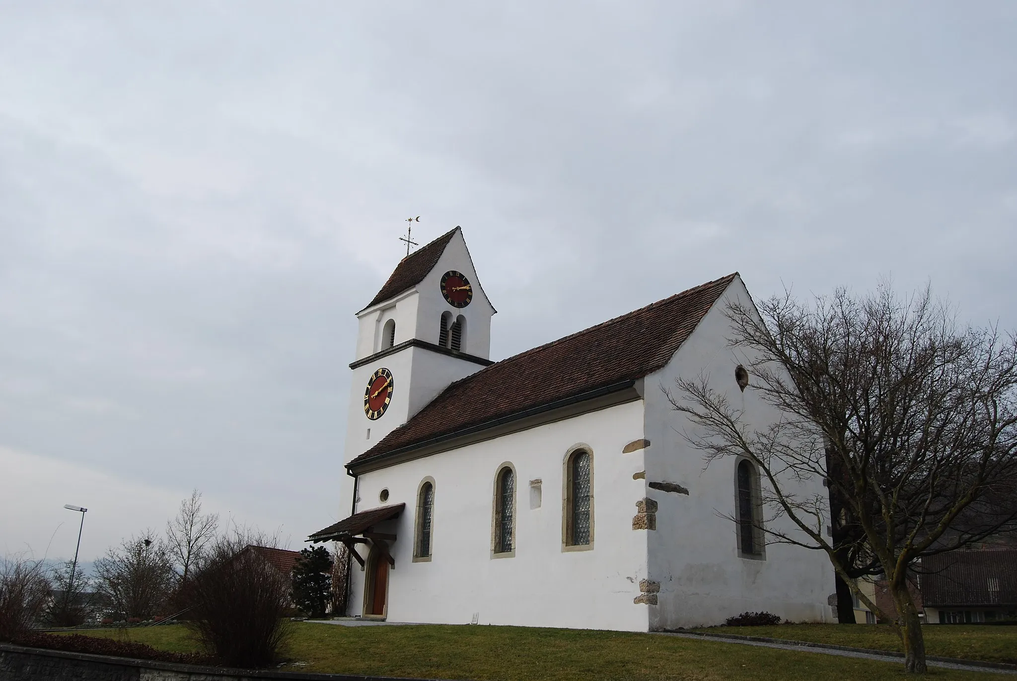 Photo showing: Church of Egliswil, canton of Aargau, Switzerland