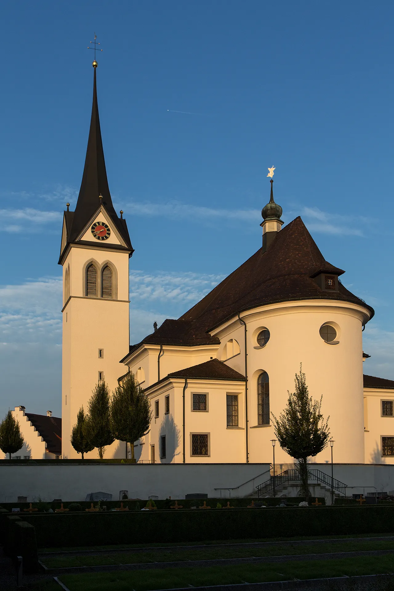 Photo showing: Pfarrkirche in Hochdorf (LU)