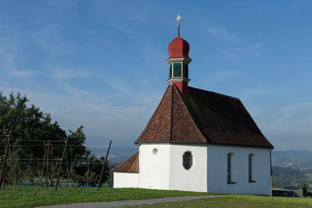 Photo showing: Weinrebenkapelle in Hünenberg