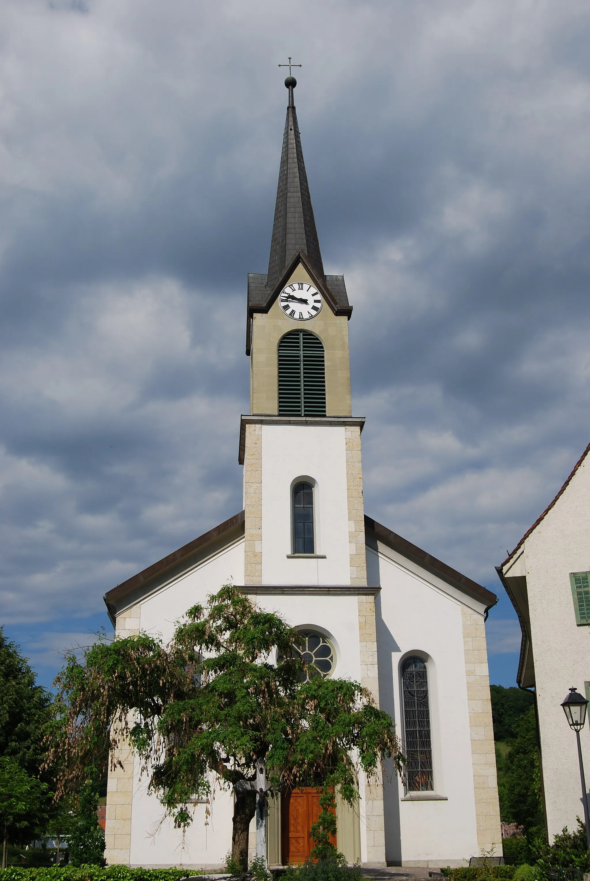 Photo showing: Catholic church of Erlinsbach, canton of Solothurn, Switzerland