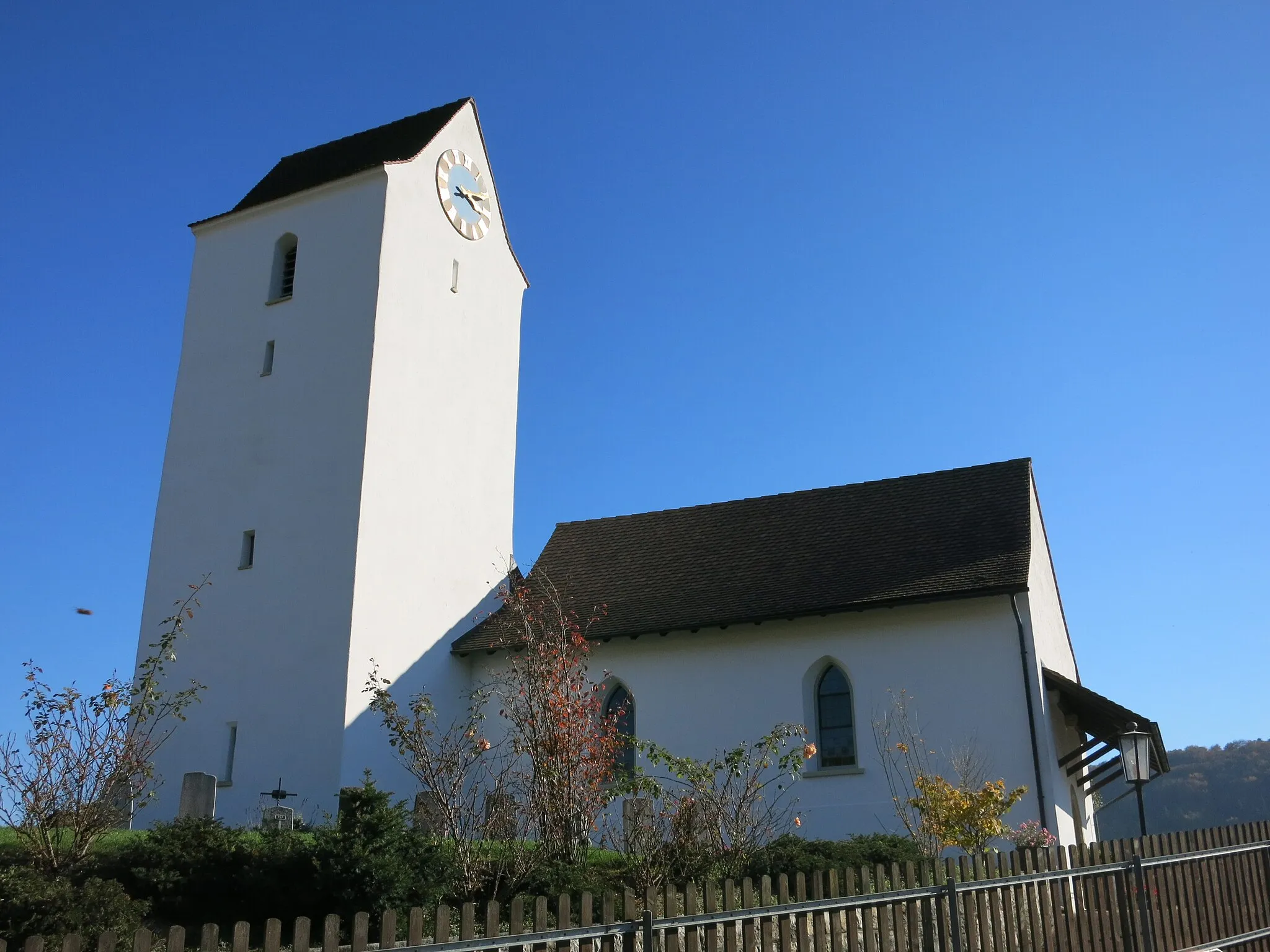 Photo showing: Reformierte Kirche Mönthal AG, Schweiz