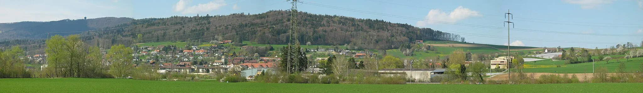 Photo showing: Panorama von Buchs ZH, Schweiz