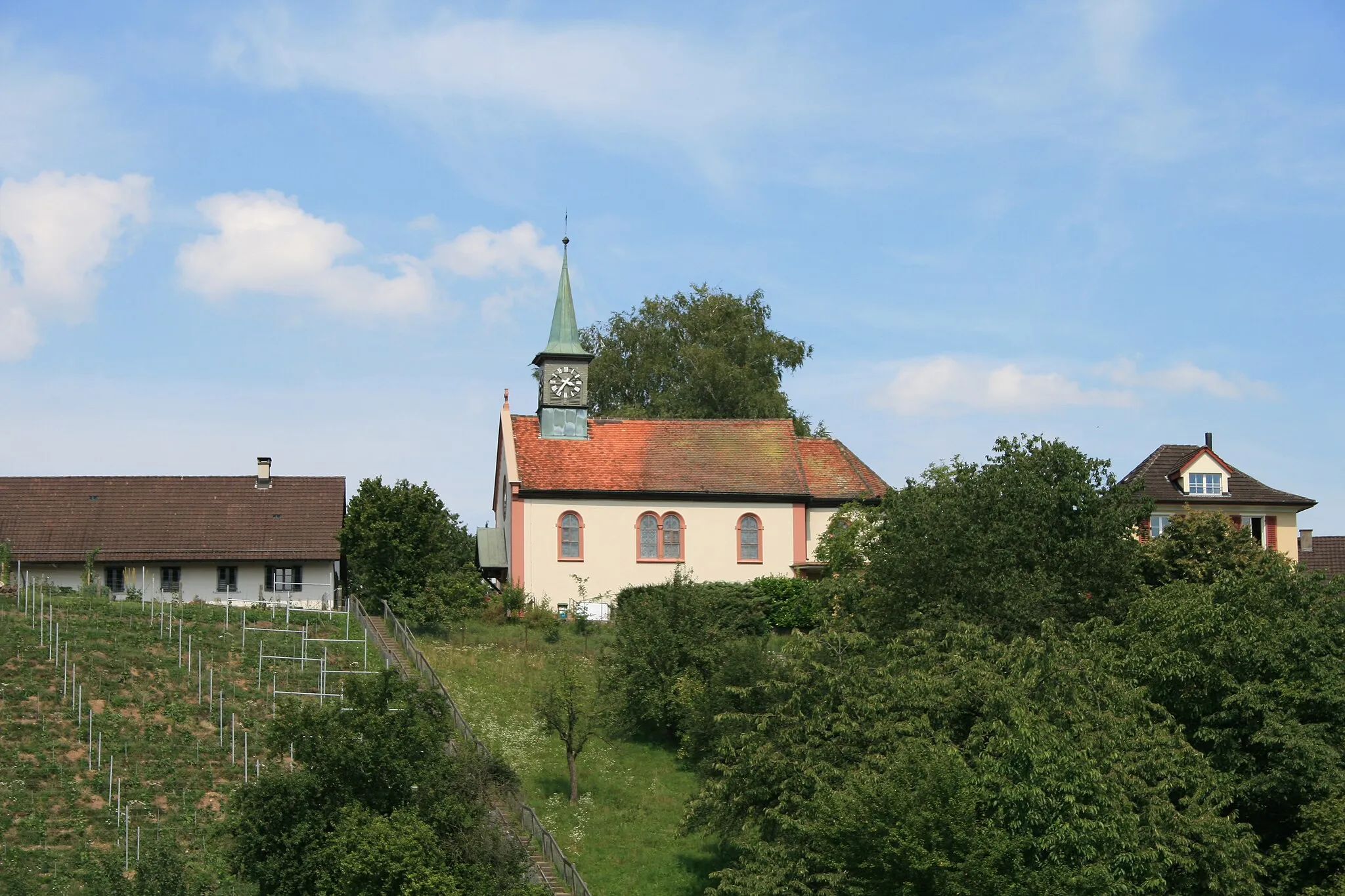 Photo showing: Chapel in Baden-Rütihof