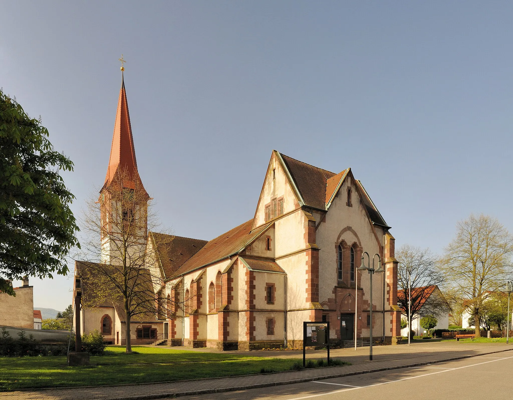 Photo showing: Grenzach-Wyhlen: Saint George church