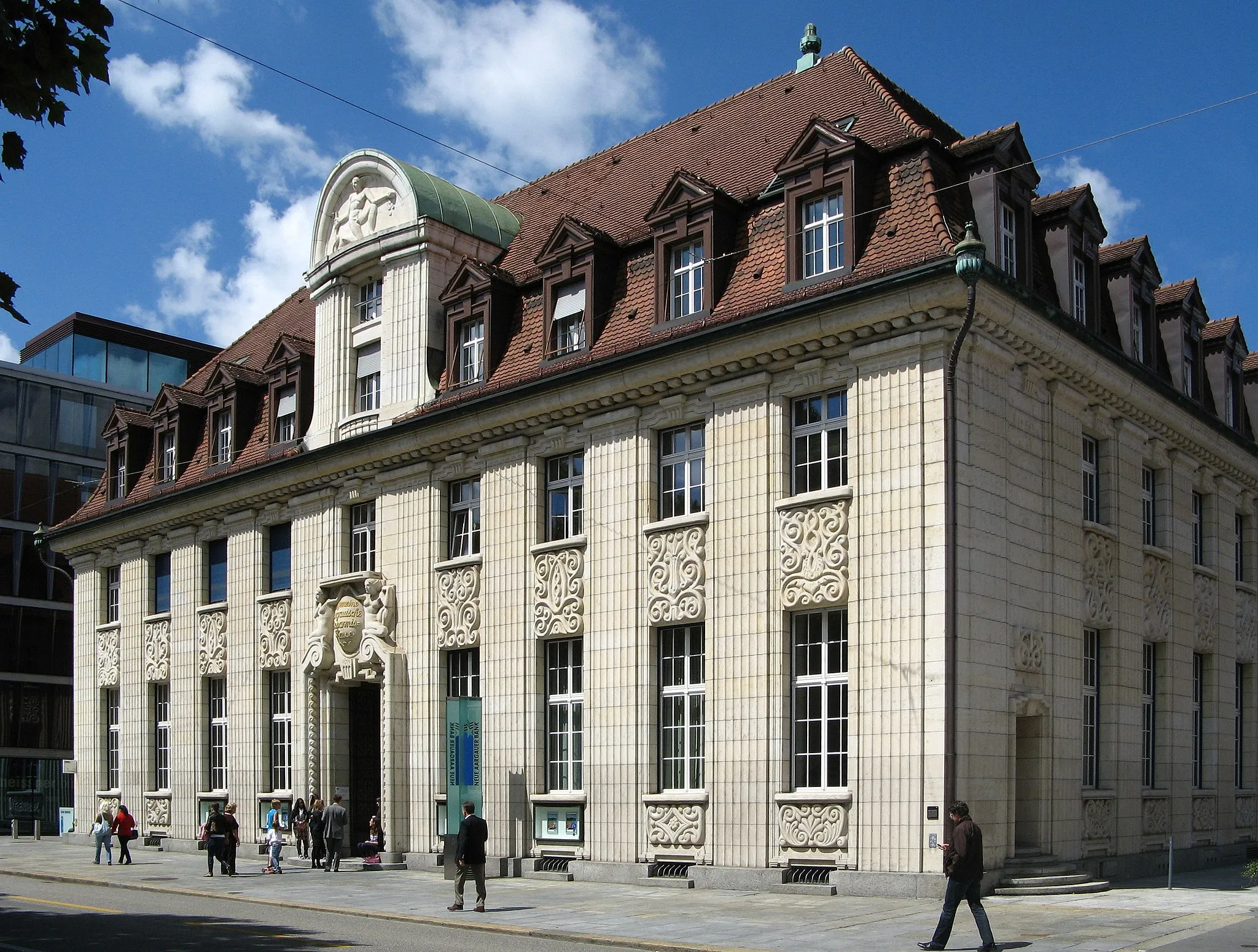 Photo showing: Gebäude der Neuen Aargauer Bank in Aarau