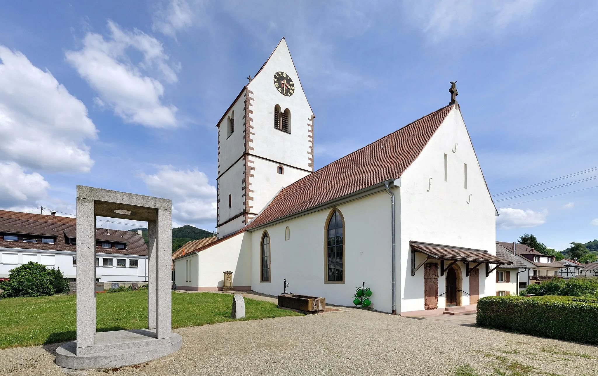 Photo showing: Obereggenen: Protestant Church