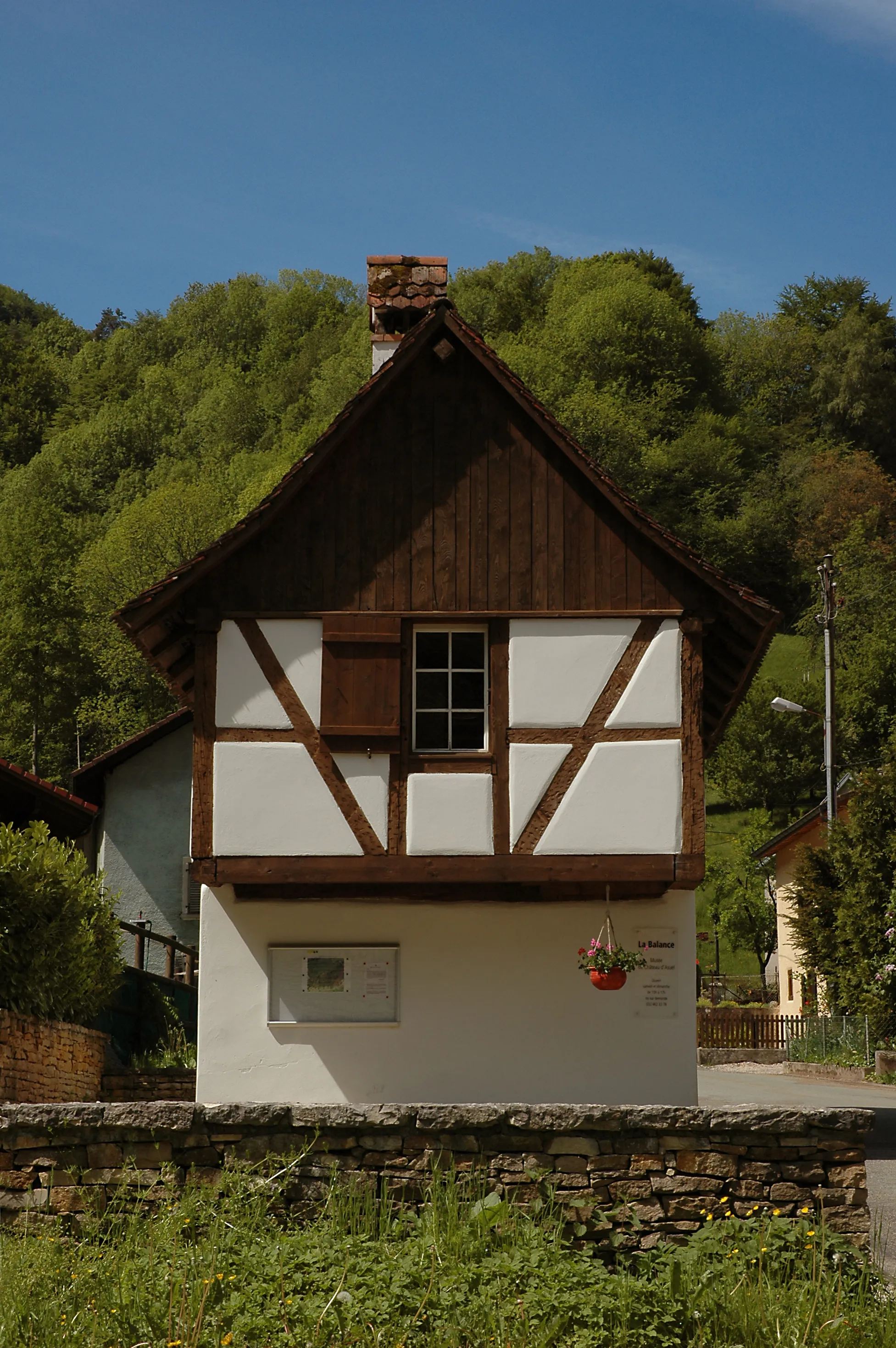 Photo showing: Bâtiment de La Balance rénové à Asuel