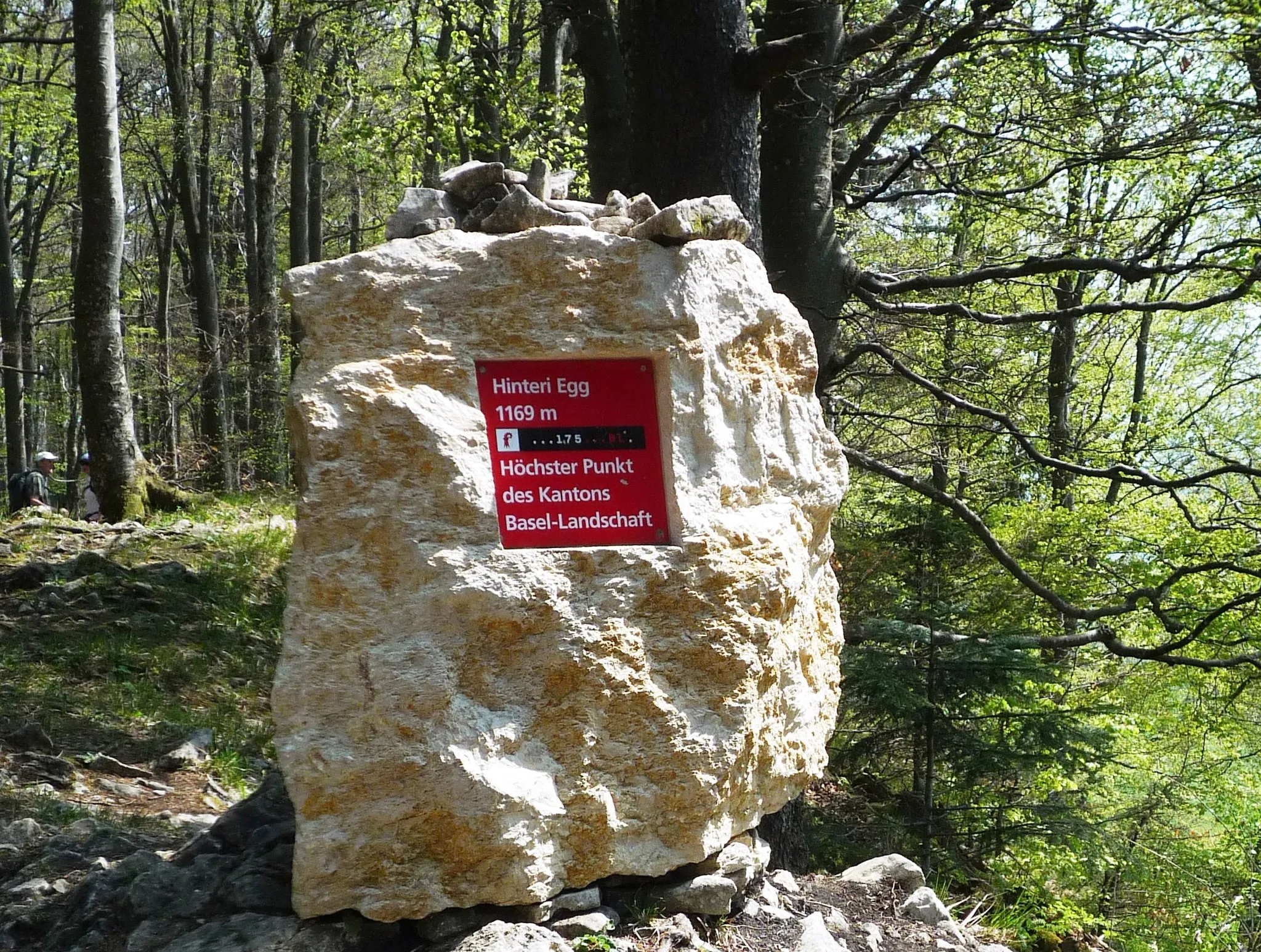 Photo showing: Hinteri Egg - höchster Punkt (1169 m) des Kantons Basel-Landschaft