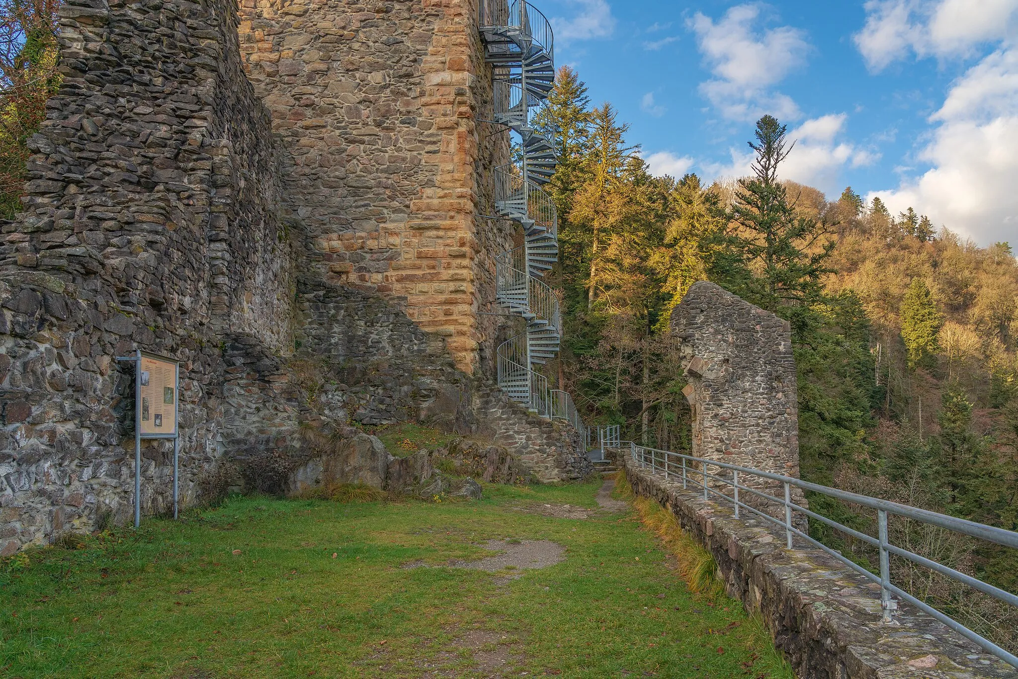 Photo showing: Burgruine Wieladingen