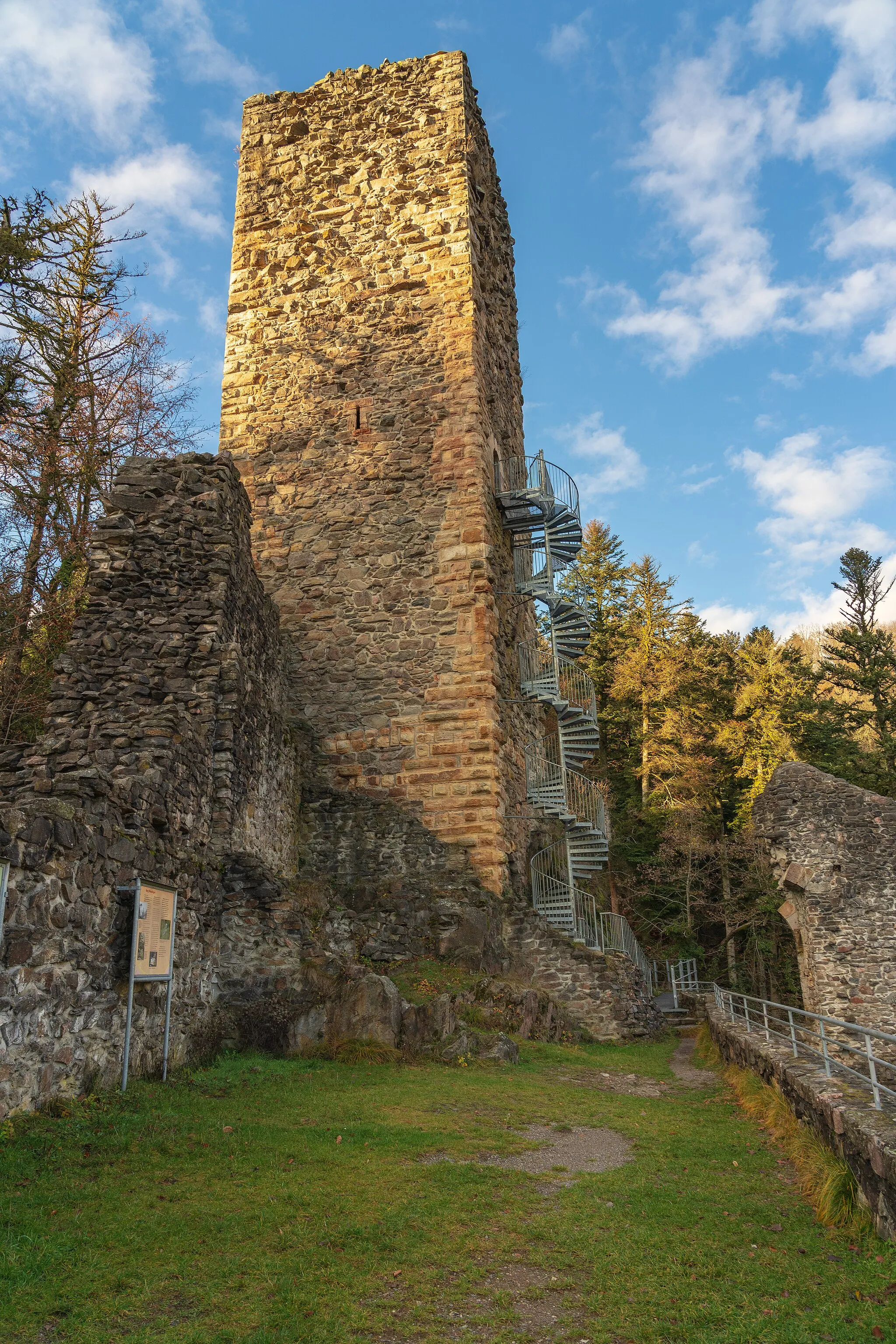 Photo showing: Burgruine Wieladingen