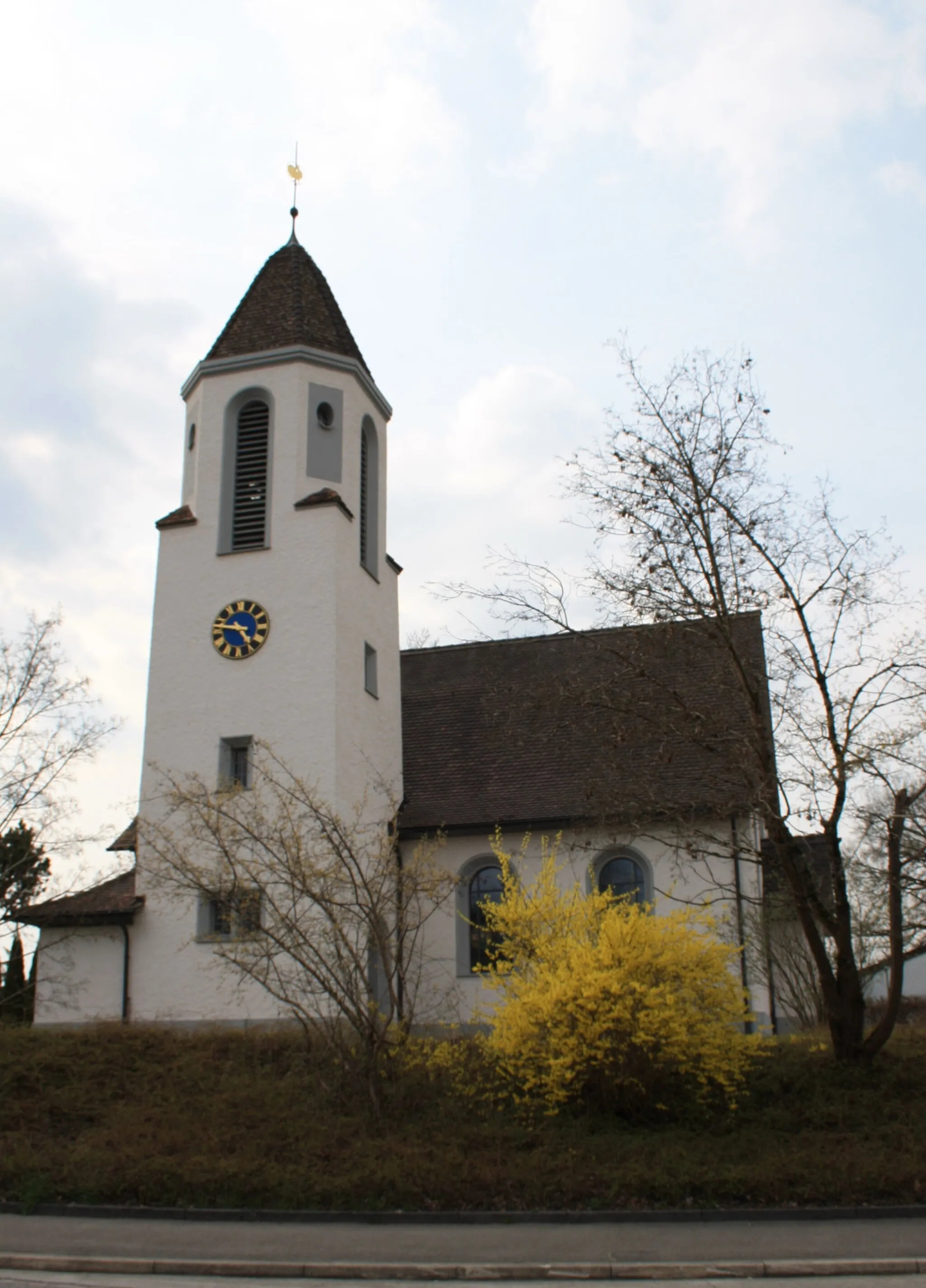 Photo showing: Reformierte Kirche Mellingen