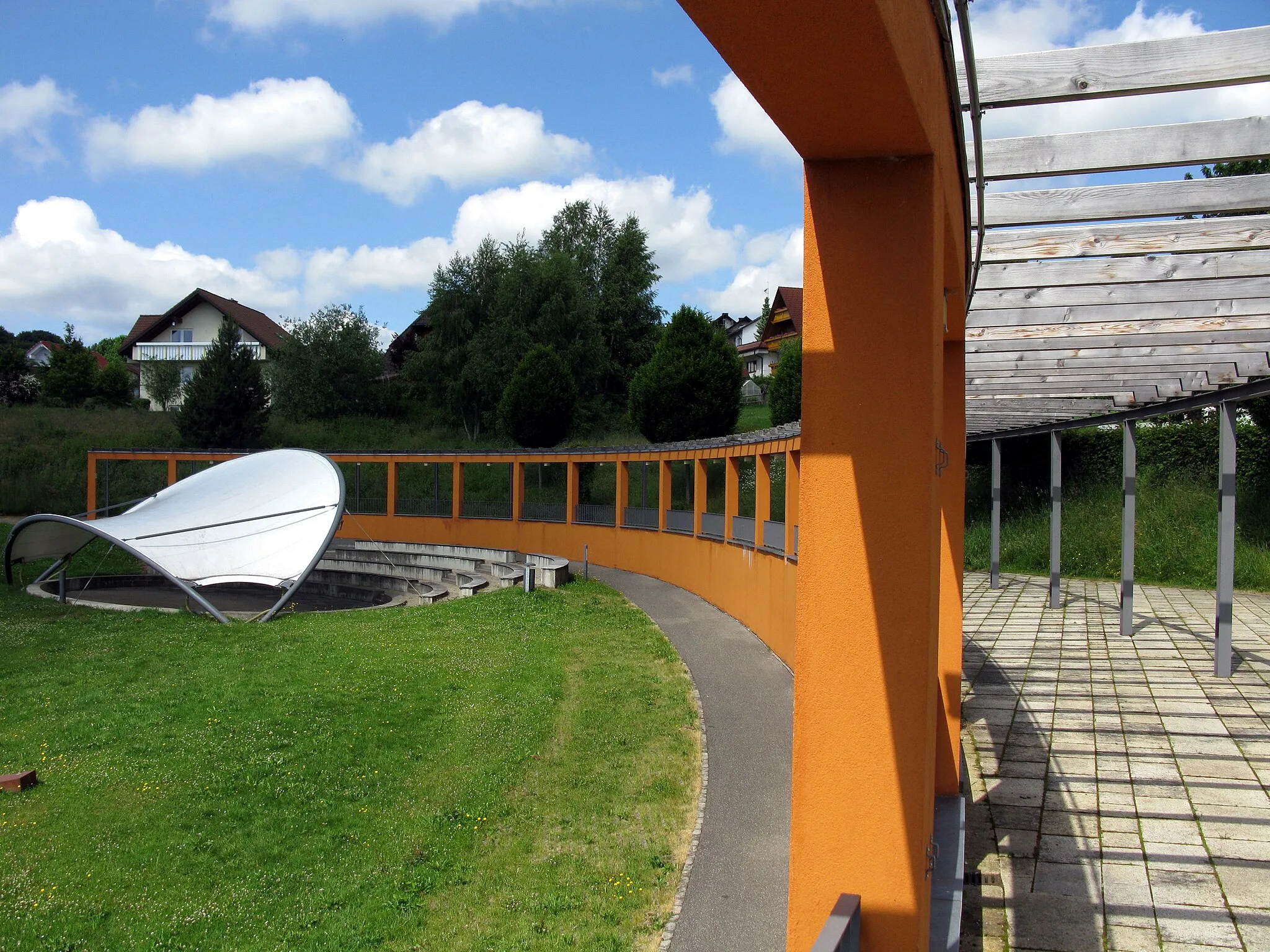 Photo showing: Kurpark von Grafenhausen mit Amphitheater