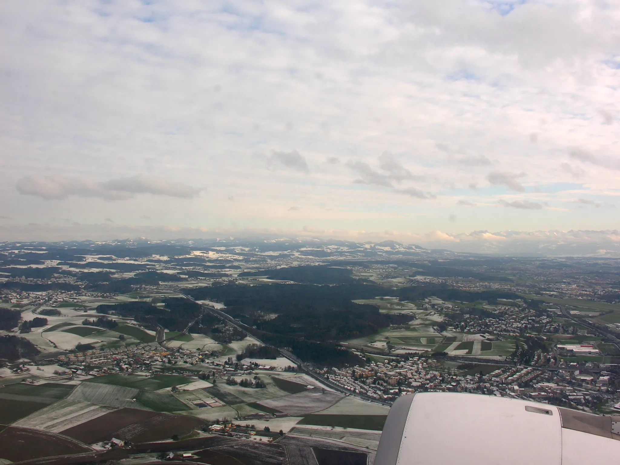 Photo showing: Aerial View overhead Dietlikon