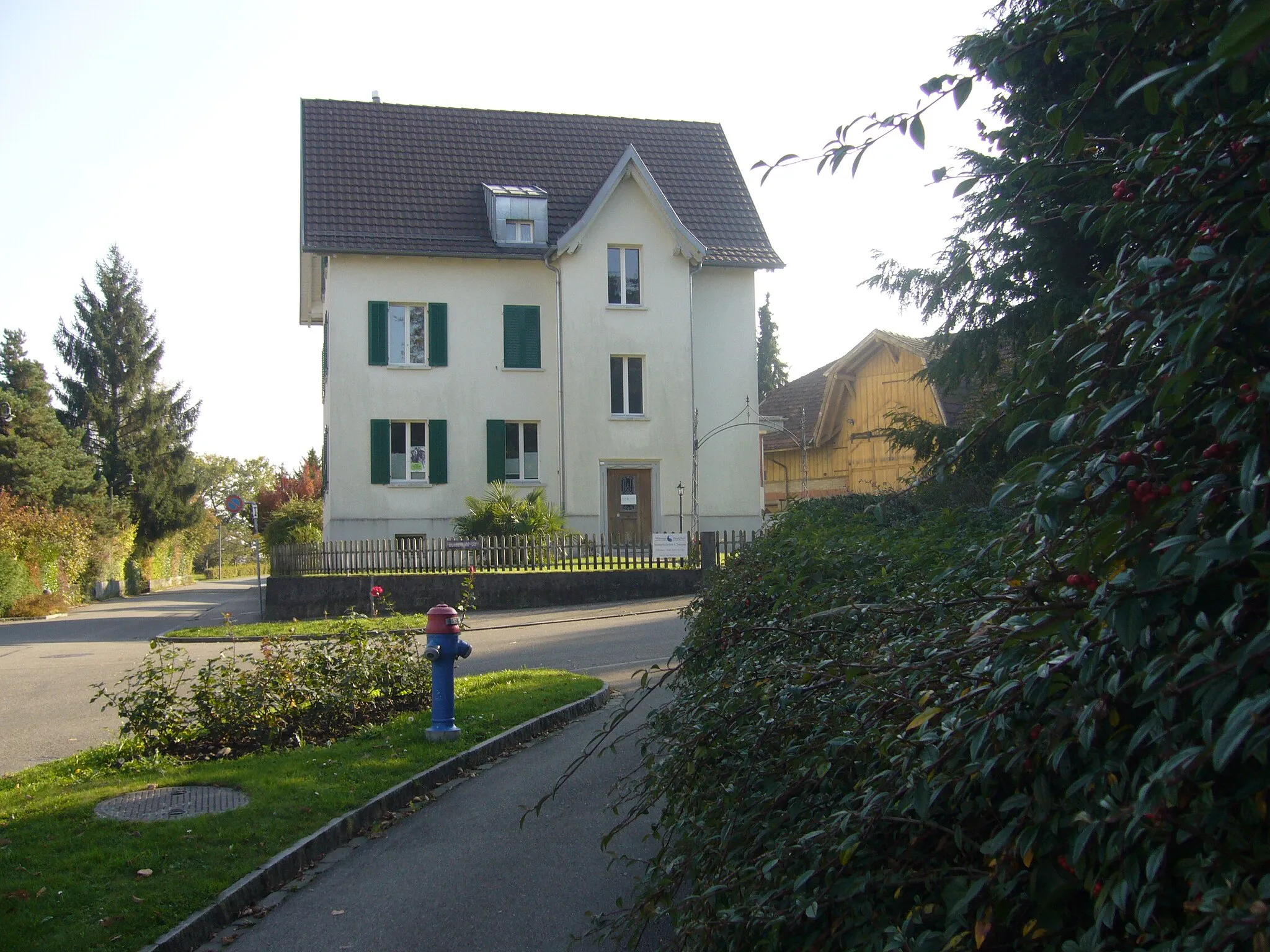 Photo showing: Haus am Beginn der Sonnenbühlstraß.