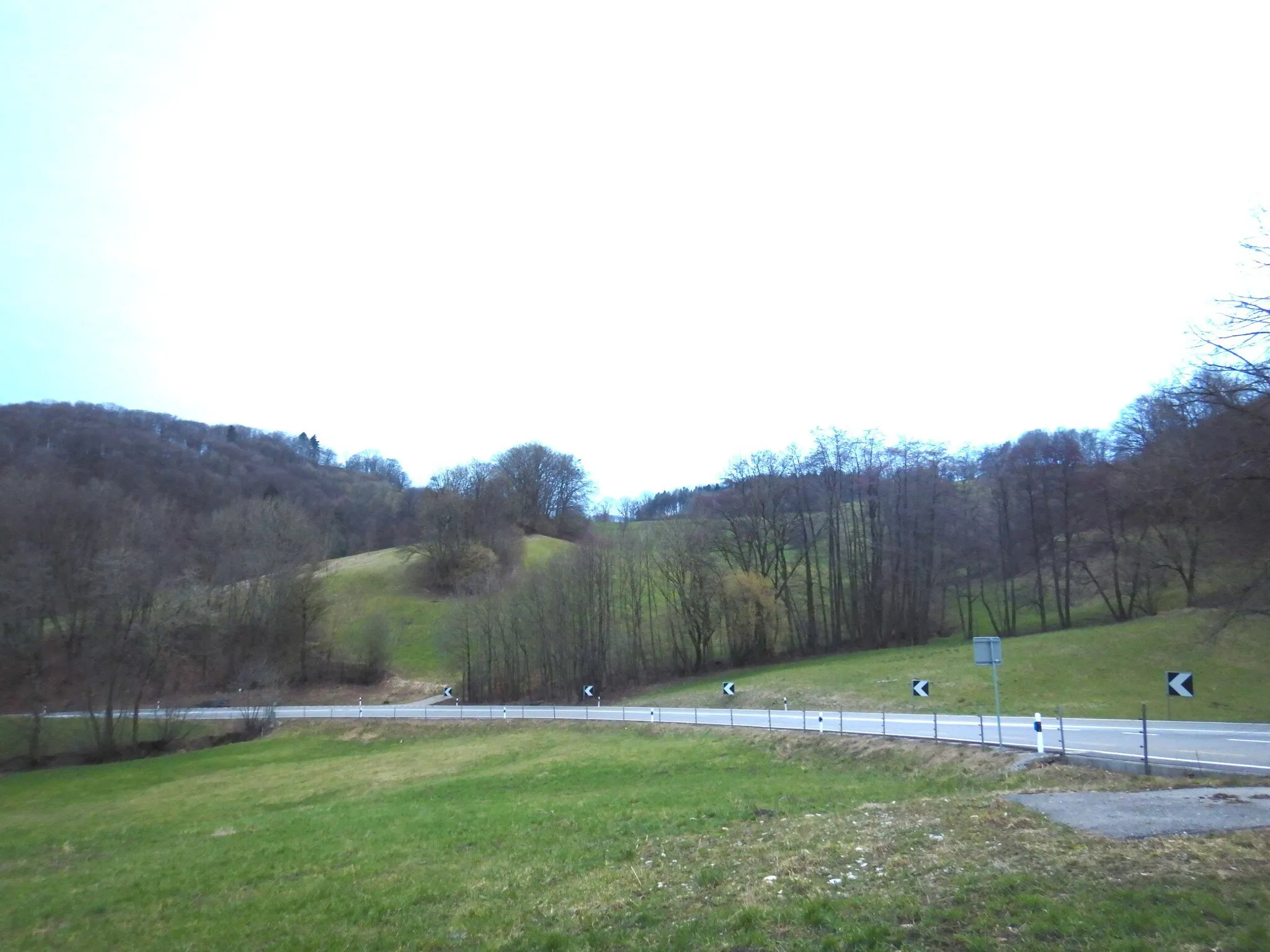 Photo showing: Steintreppe Stäglimatt, in Küttigen, Overview.