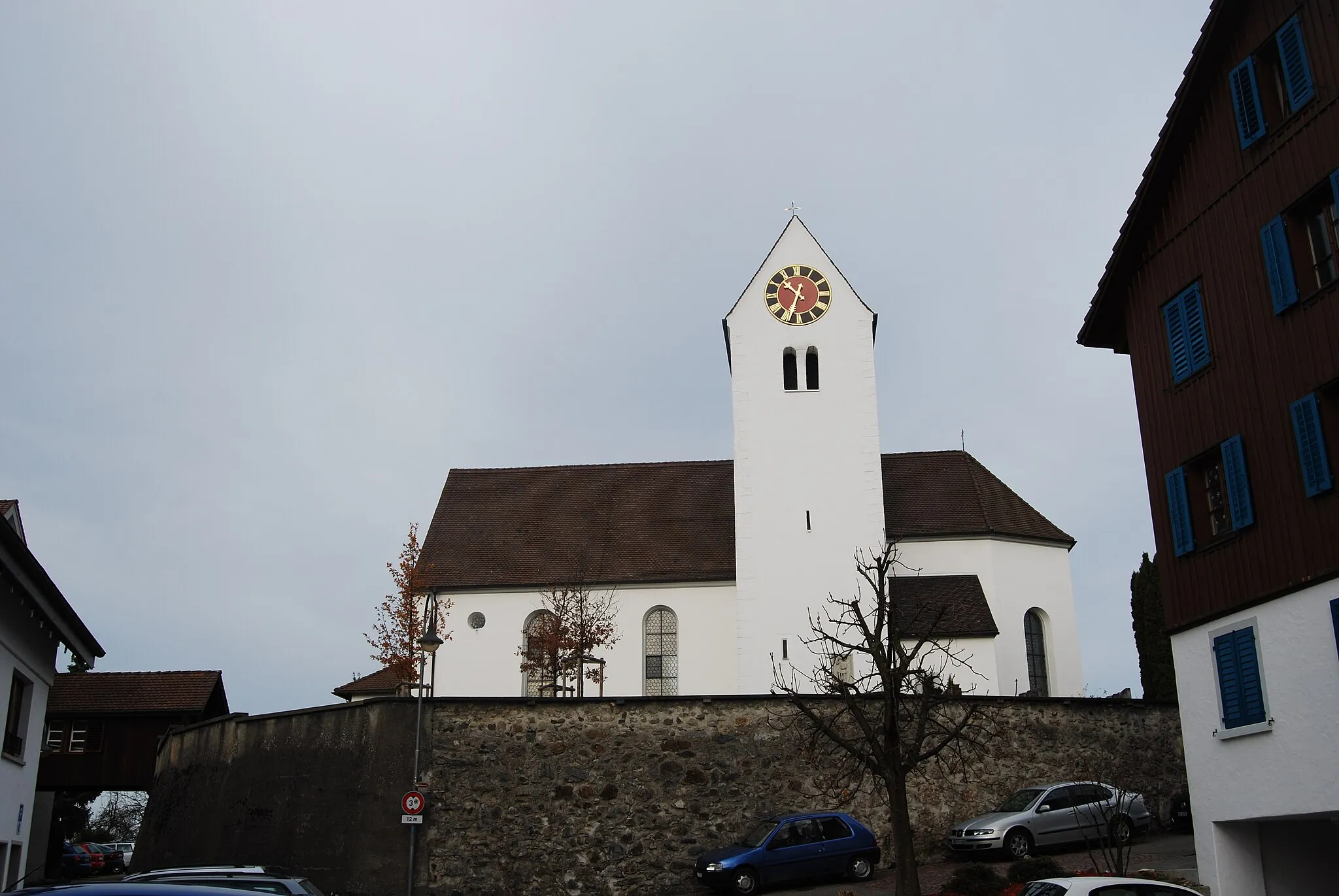 Photo showing: Church of Oberwil, municipality of Oberwil-Lieli, canton of Aargau, Switzerland