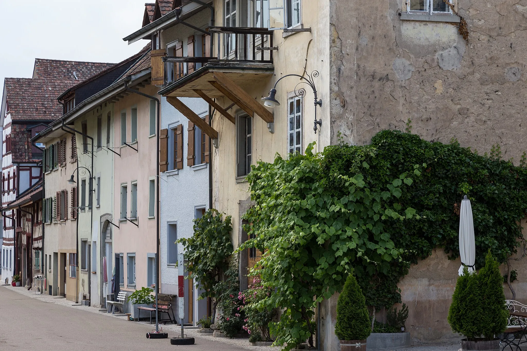 Photo showing: Hintergasse 44 - 37 in Neunkirch SH