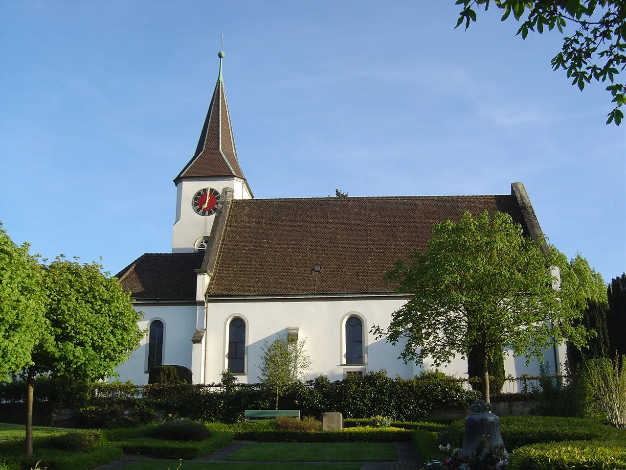 Photo showing: Old Catholic church St. Leodegar in Möhlin