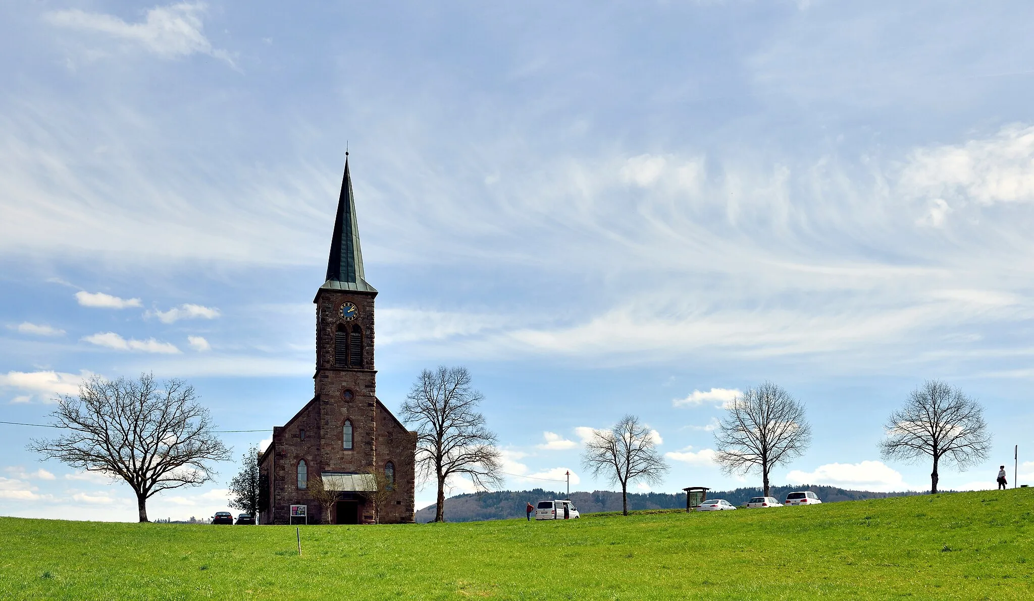Photo showing: Steinen-Hofen: Protestant Church