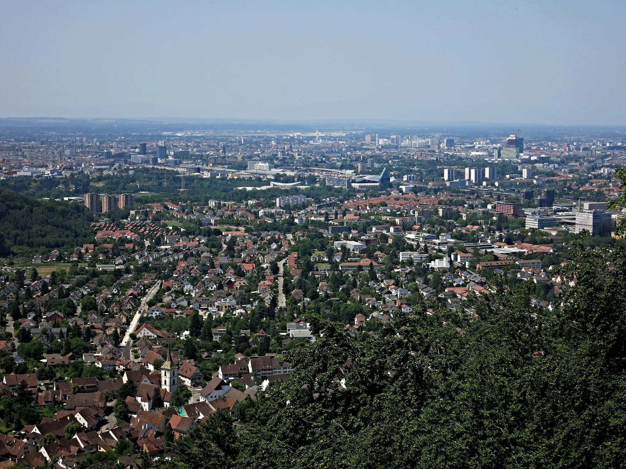 Photo showing: Aussicht von der Hinteren Wartenberg