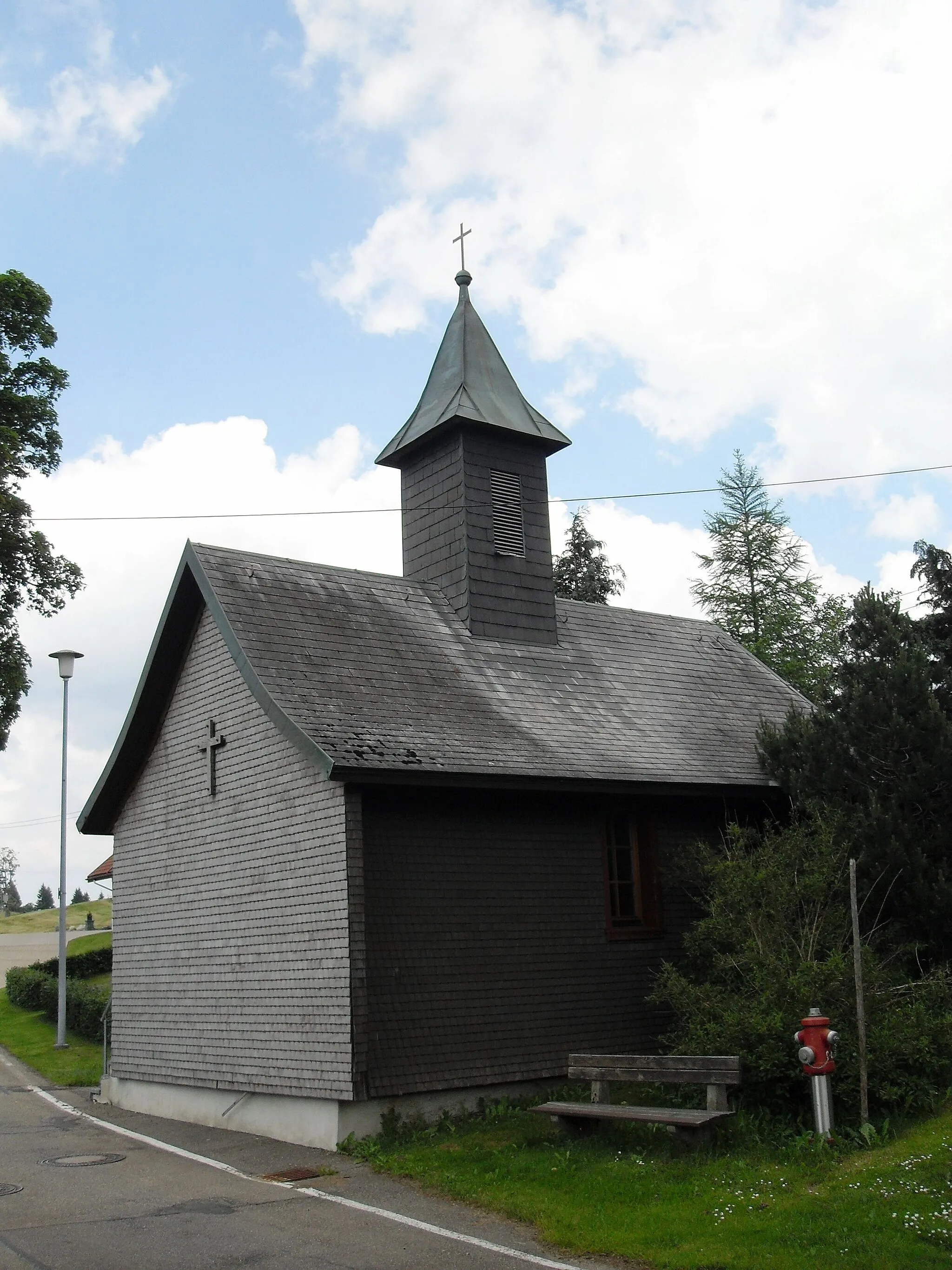 Photo showing: Kapelle in Herrenschwand, Stadt Todtnau, Schwarzwald, Deutschland